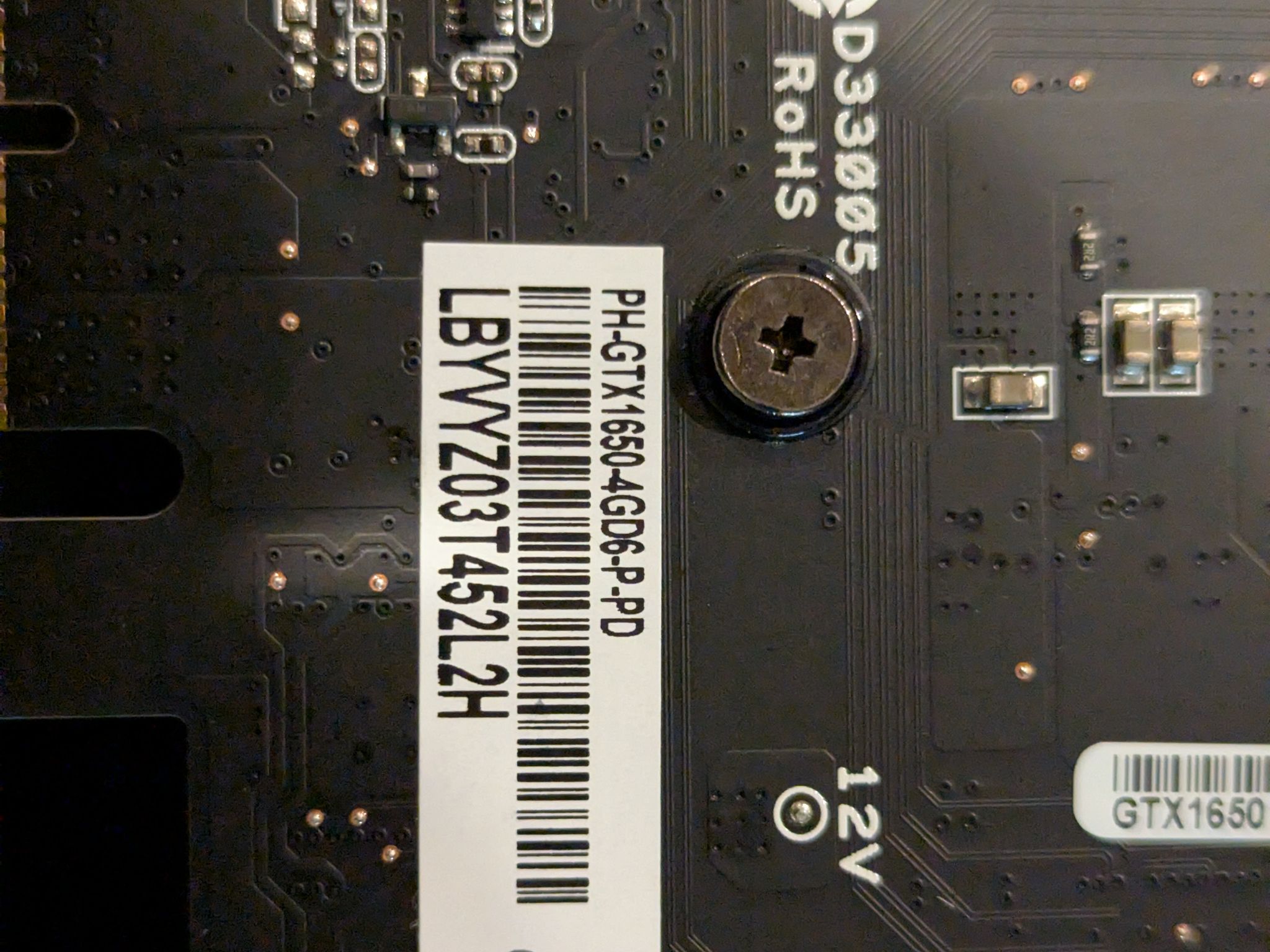 ASUS Phoenix GeForce GTX 1650 4GB GDDR6 (PH-GTX1650-4GD6-P)