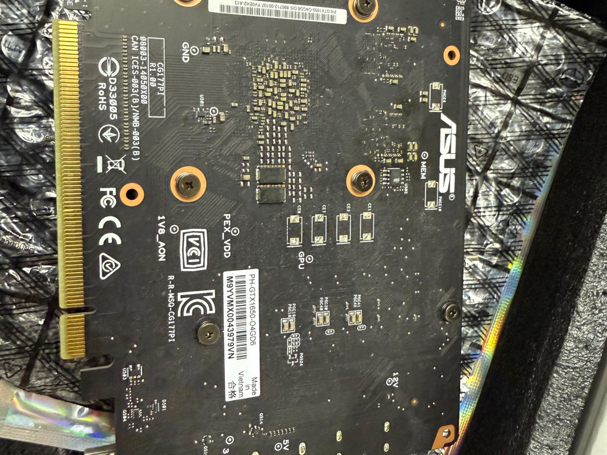 ASUS Phoenix NVIDIA GeForce GTX 1650 Gaming Graphics Card (PCIe 3.0, 4GB GDDR6 Memory, HDMI 2.0