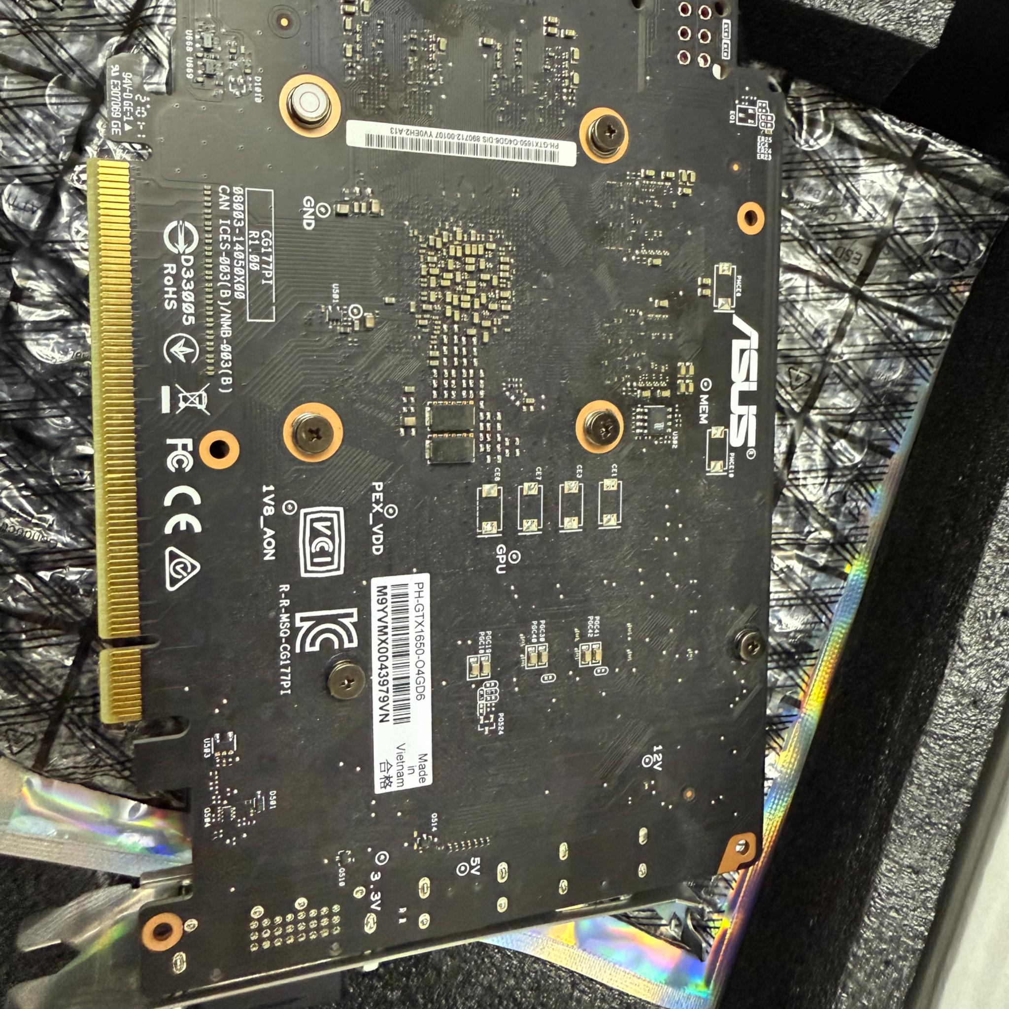 ASUS Phoenix NVIDIA GeForce GTX 1650 Gaming Graphics Card (PCIe 3.0, 4GB GDDR6 Memory, HDMI 2.0