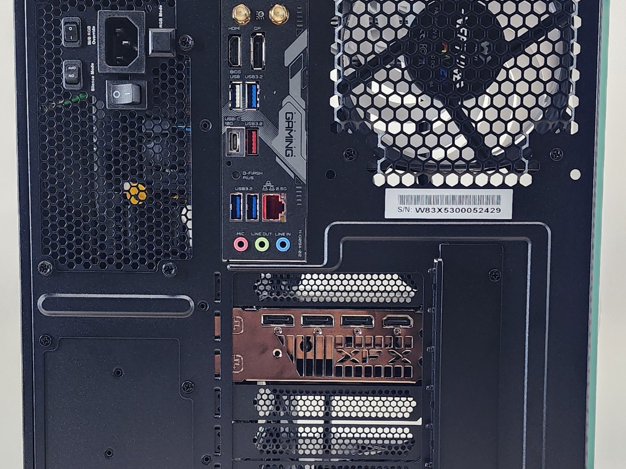 Gaming PC Ryzen 7 7700 32GB RAM 2TB SSD RX 7700 XT 12GB Windows 11 Computer