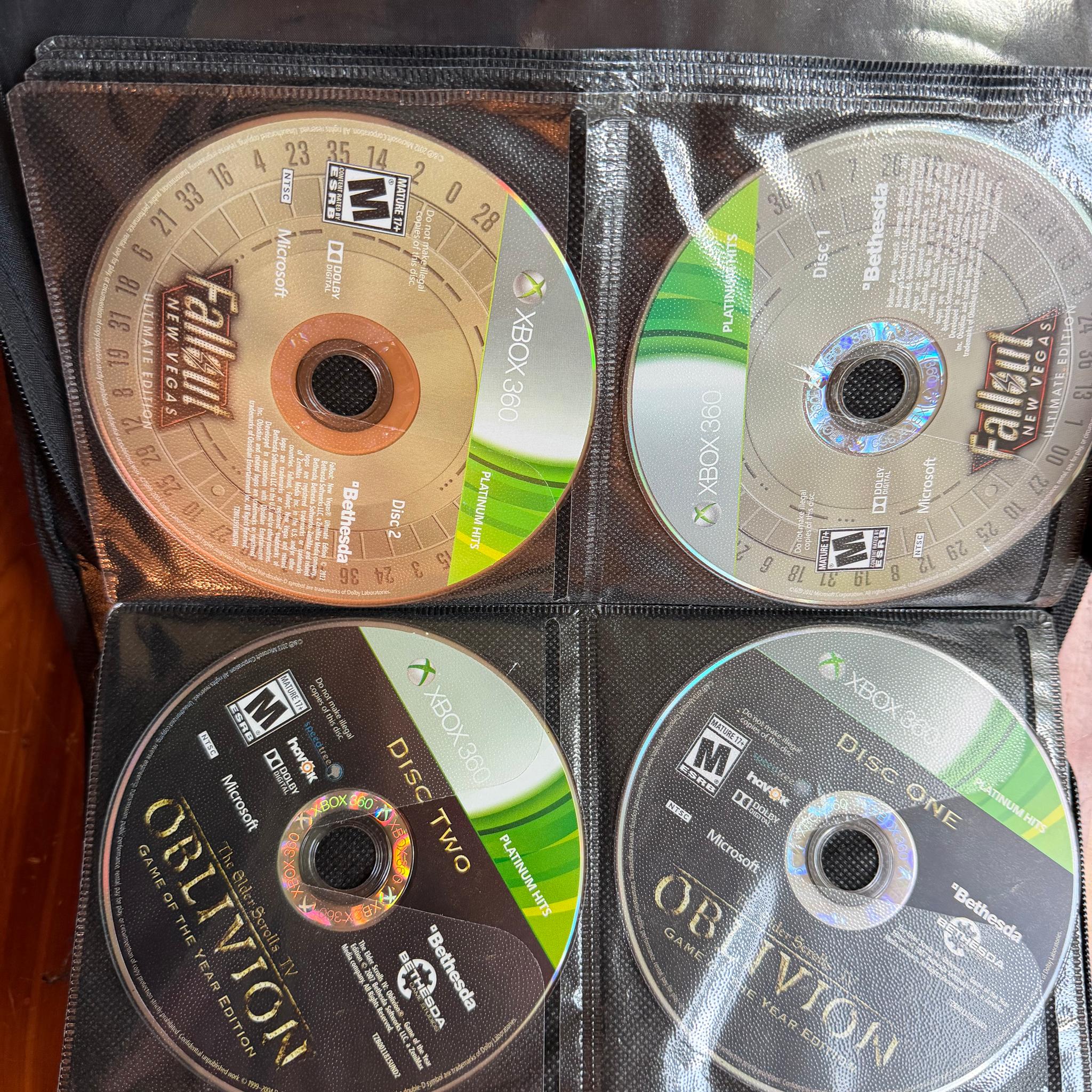 Xbox 360 E model w/ Games