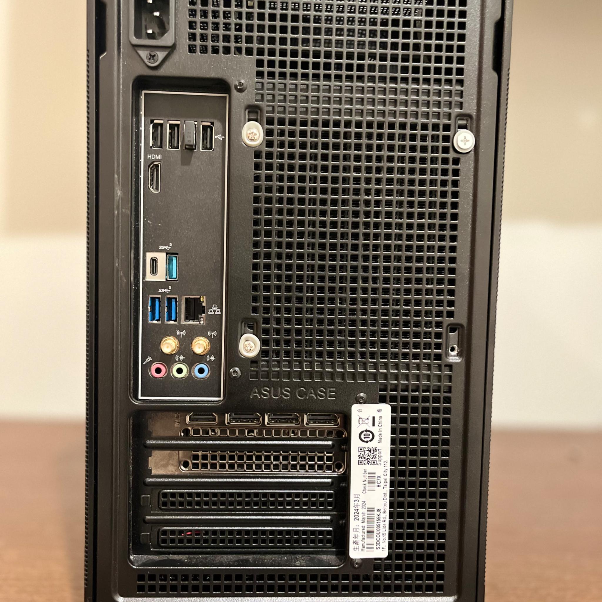 Intel i7 13700F | RTX 3060 Ti | Midnight Moon ⚫️🌙 Gaming PC