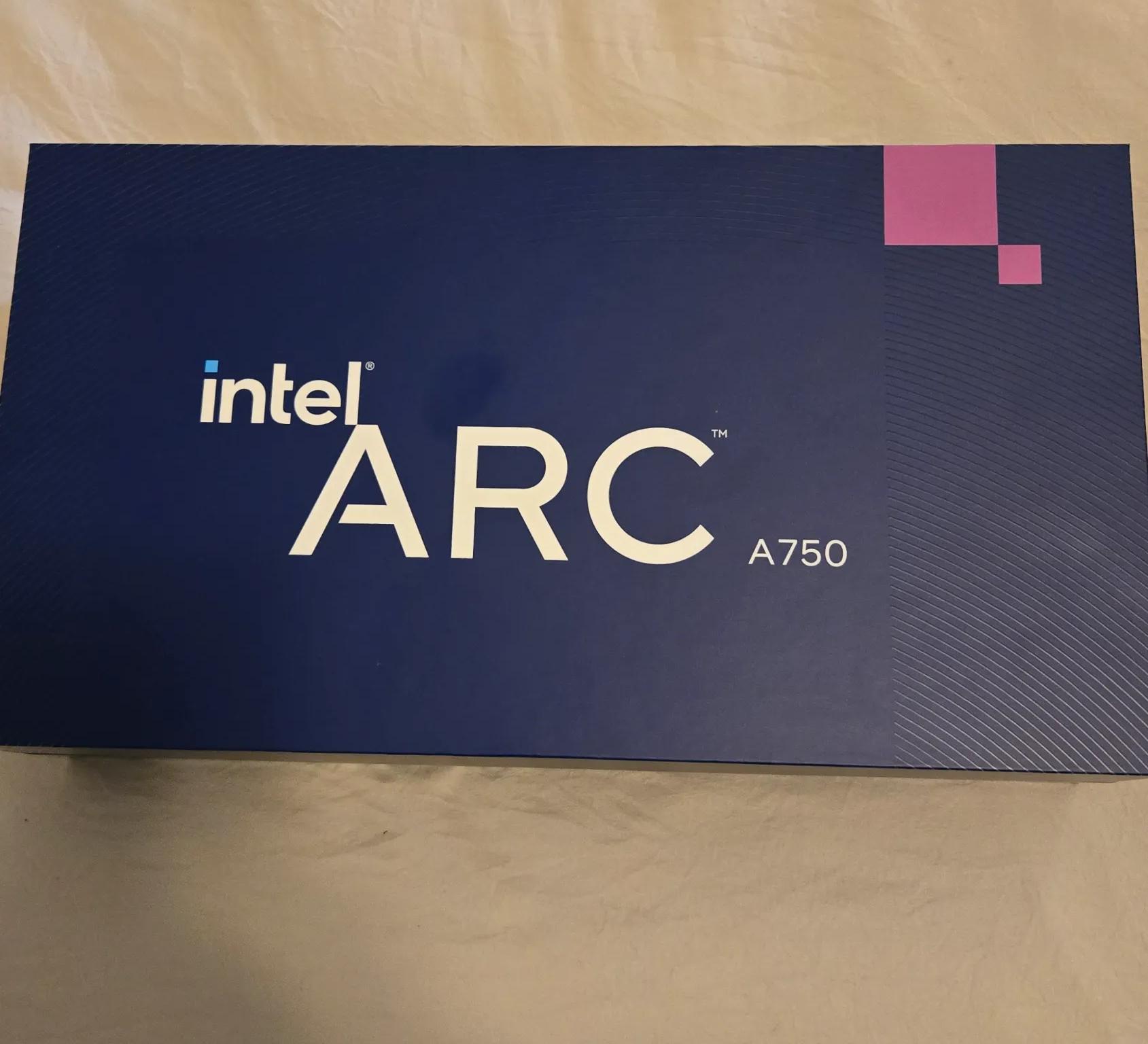 Intel Arc A750. Limited edition! 8gb. Reference Card.