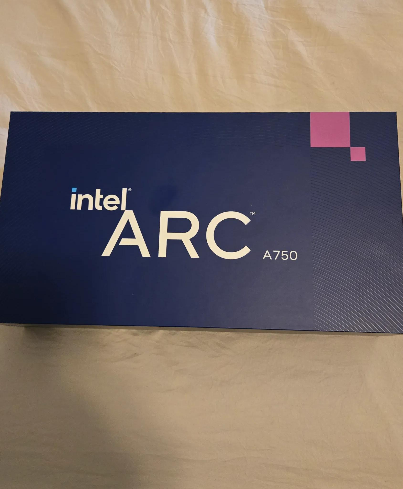 Intel Arc A750. Limited edition! 8gb. Reference Card.