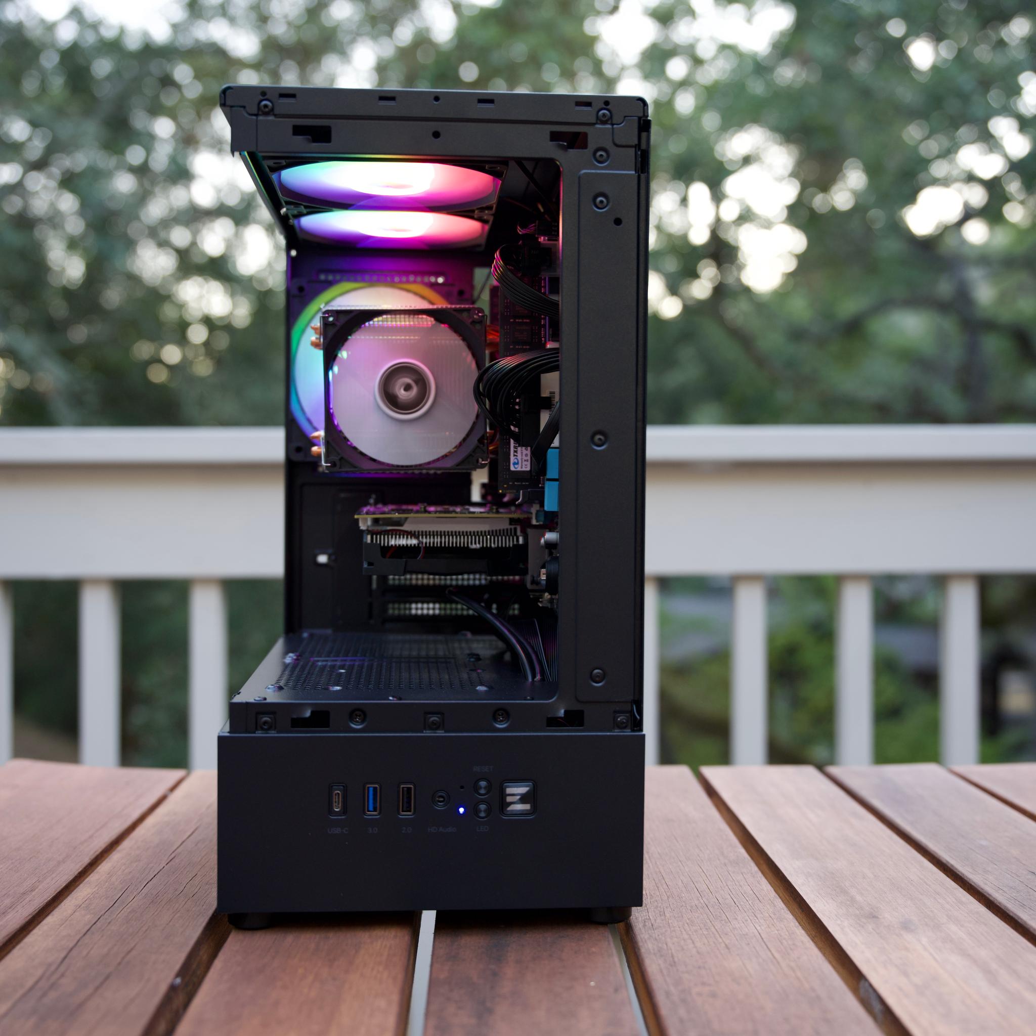🔥 Budget RGB Gaming PC – Windows 10 Pro | Xeon E5 | 16GB RAM | RX 550 | 240GB SSD 🚀
