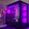 "Tron Battery" Custom Gaming PC Ryzen 5700x/RTX 3080 12GB