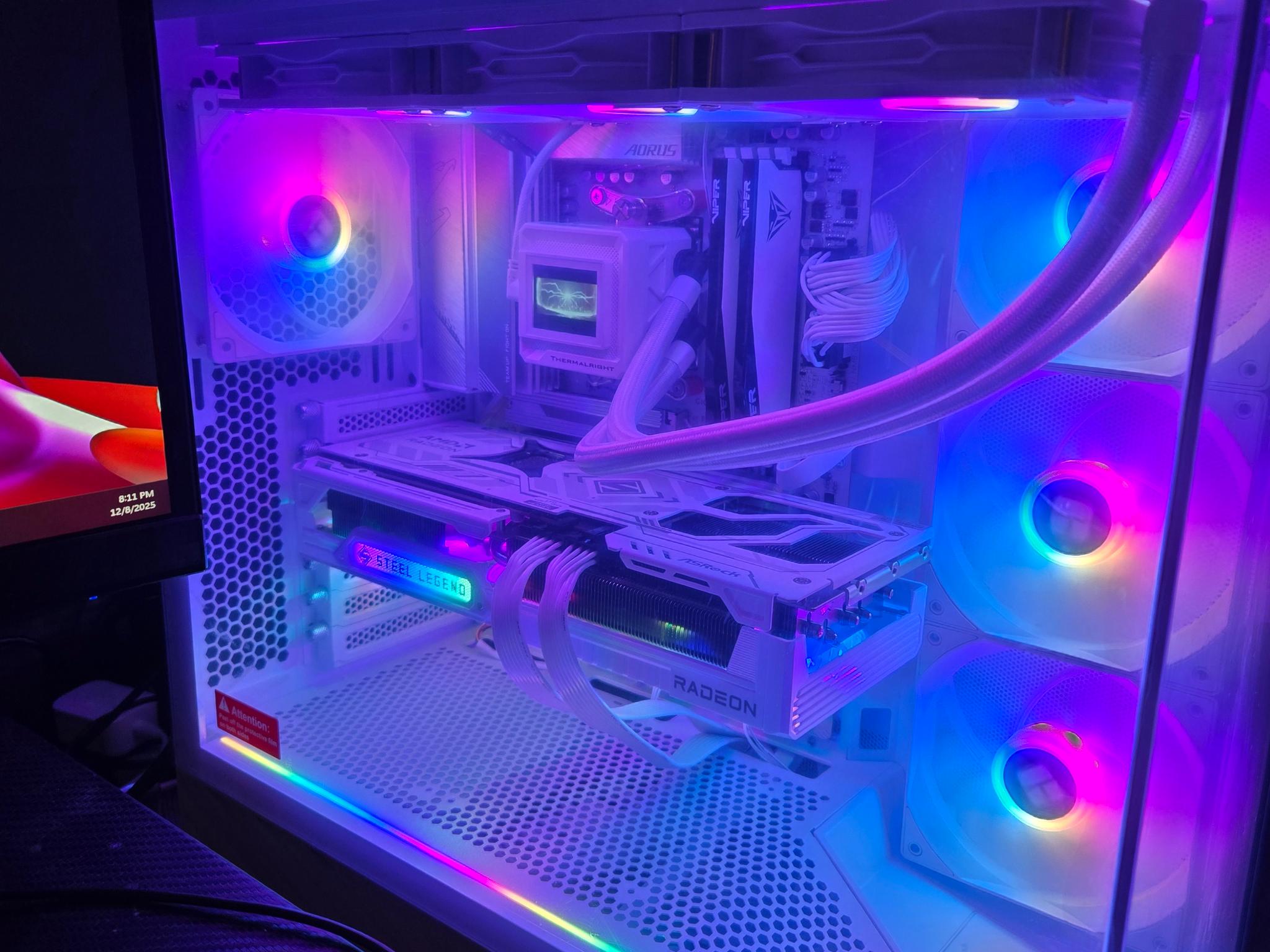 🔥 Custom White Gaming PC – High-End Build – New! 🔥