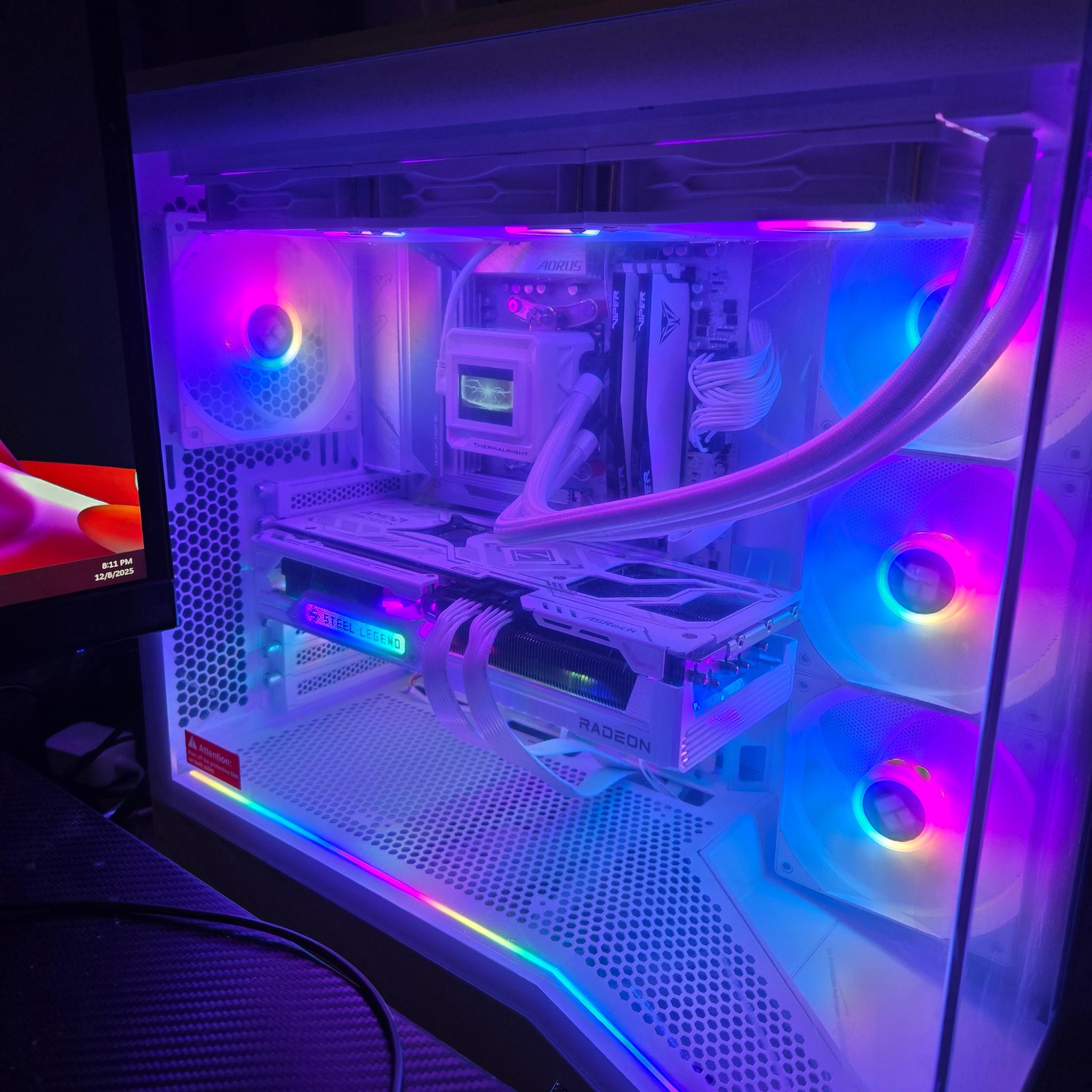 🔥 Custom White Gaming PC – High-End Build – New! 🔥