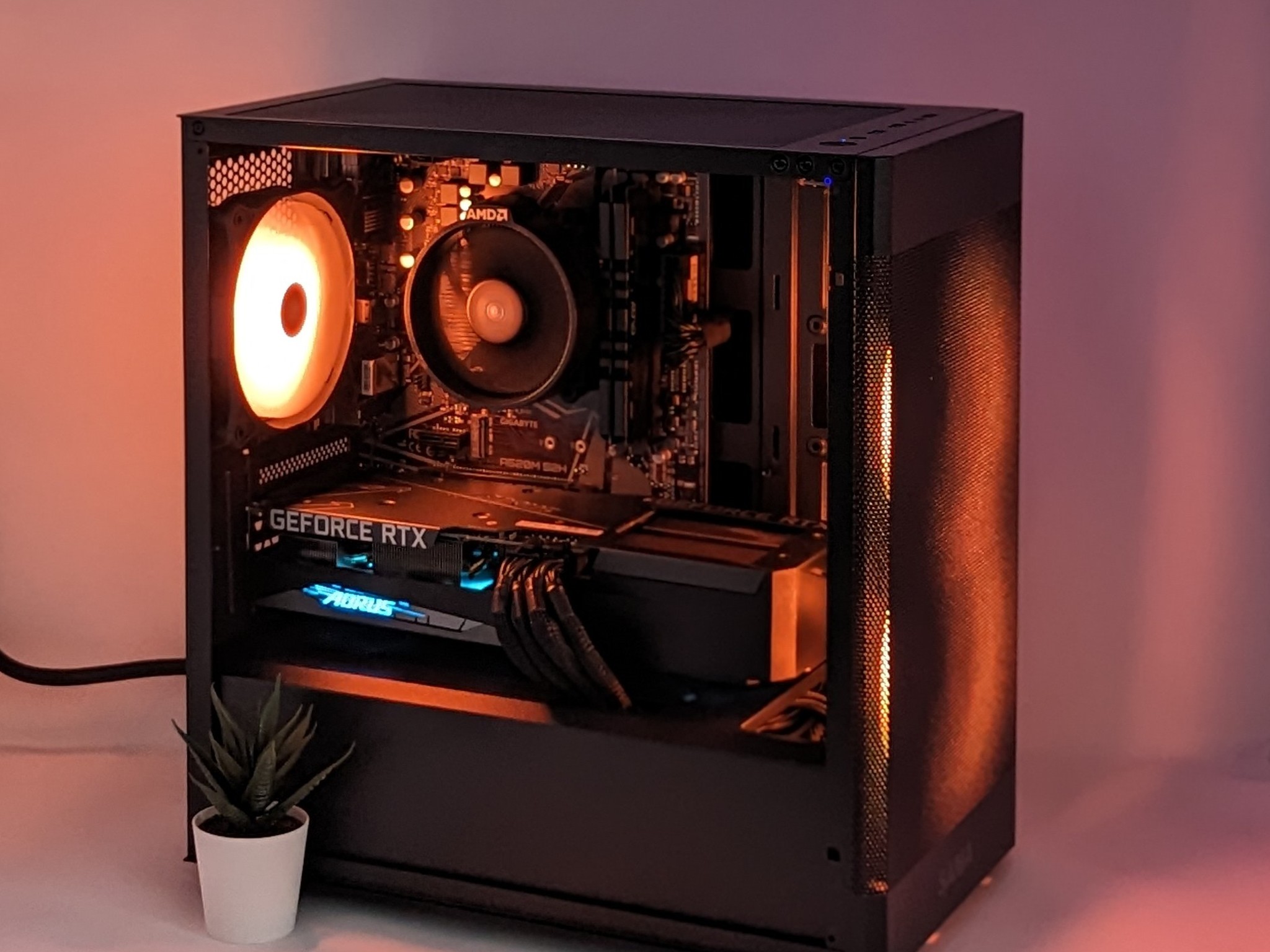 Sleek RTX Whisperer | Nvidia RTX 3060 | Ryzen 5 5500 | 16gb RAM | MSI M461 1TB Gen 4 NVMe SSD