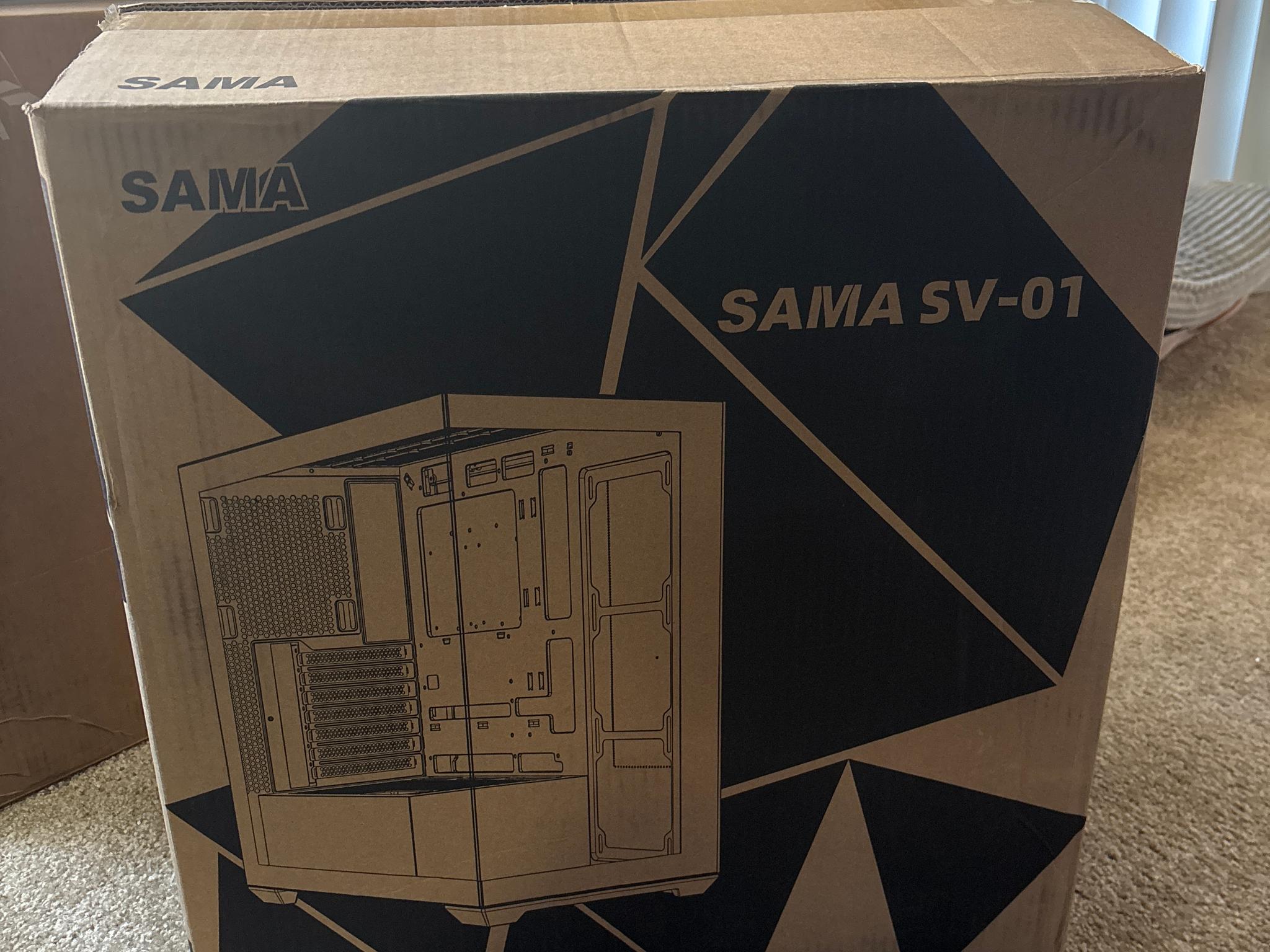 SAMA AR01-RGB (White - Tempered Glass)