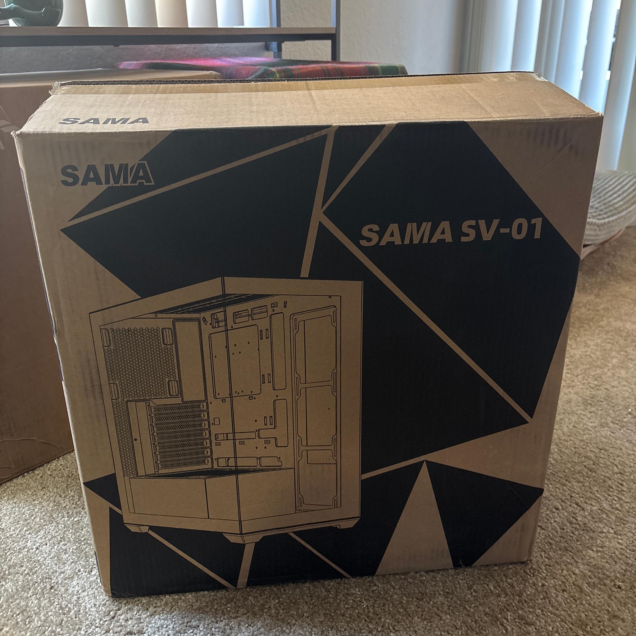 SAMA AR01-RGB (White - Tempered Glass)