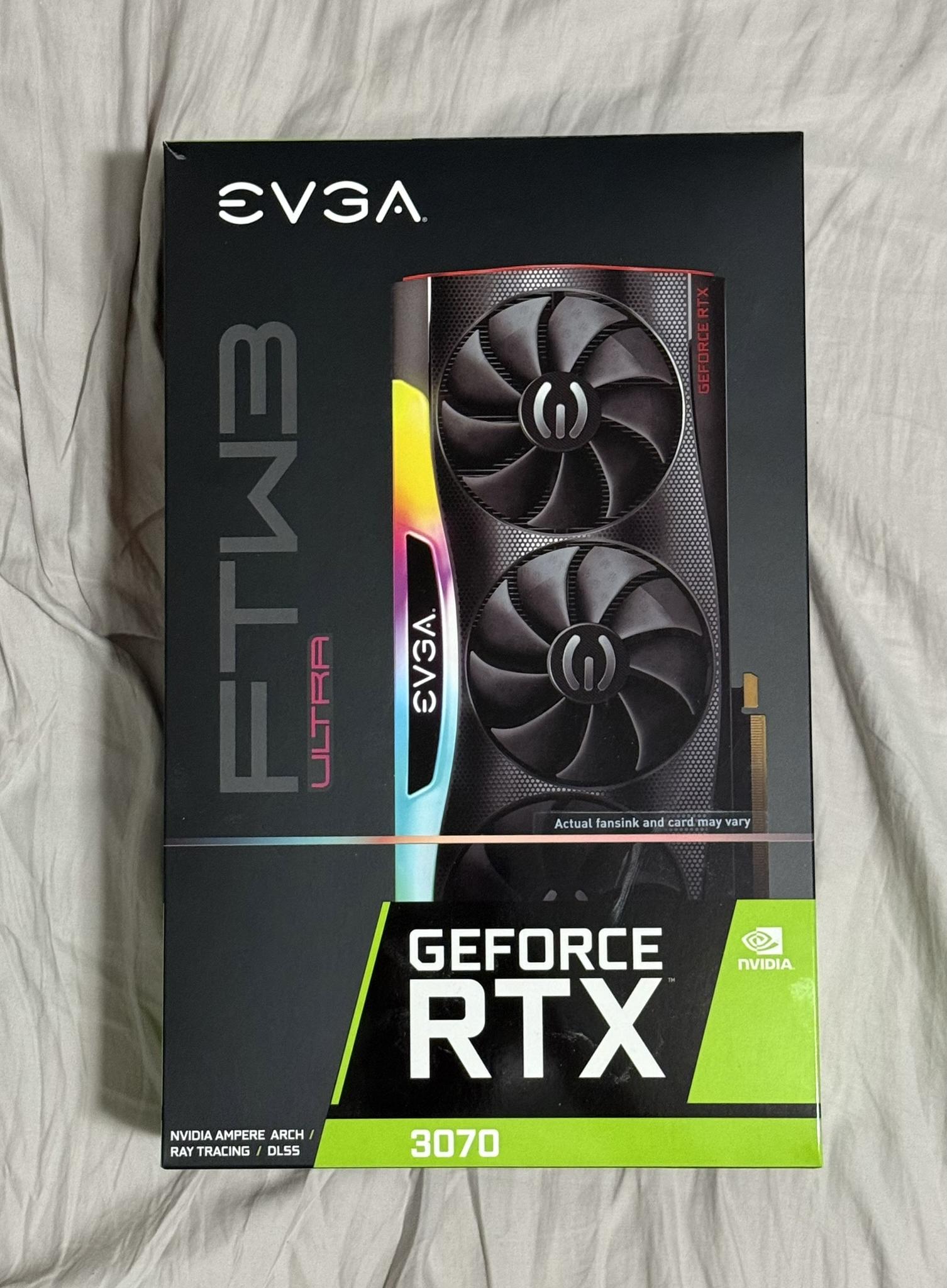 EVGA GeForce RTX 3070 FTW3 Ultra 8 GB Graphics Card