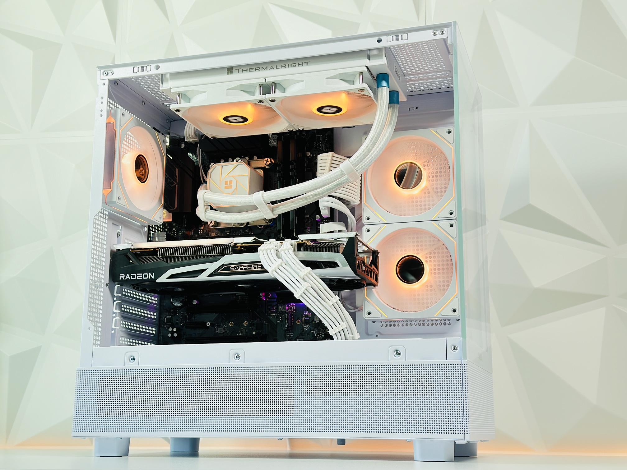 💥4️⃣➡💵|| Liquid Cooled Gaming PC🚀AMD RX 6700 XT 12GB🚀Intel i7 10700 8 core🚀32GB DDR4🚀1TB NVME