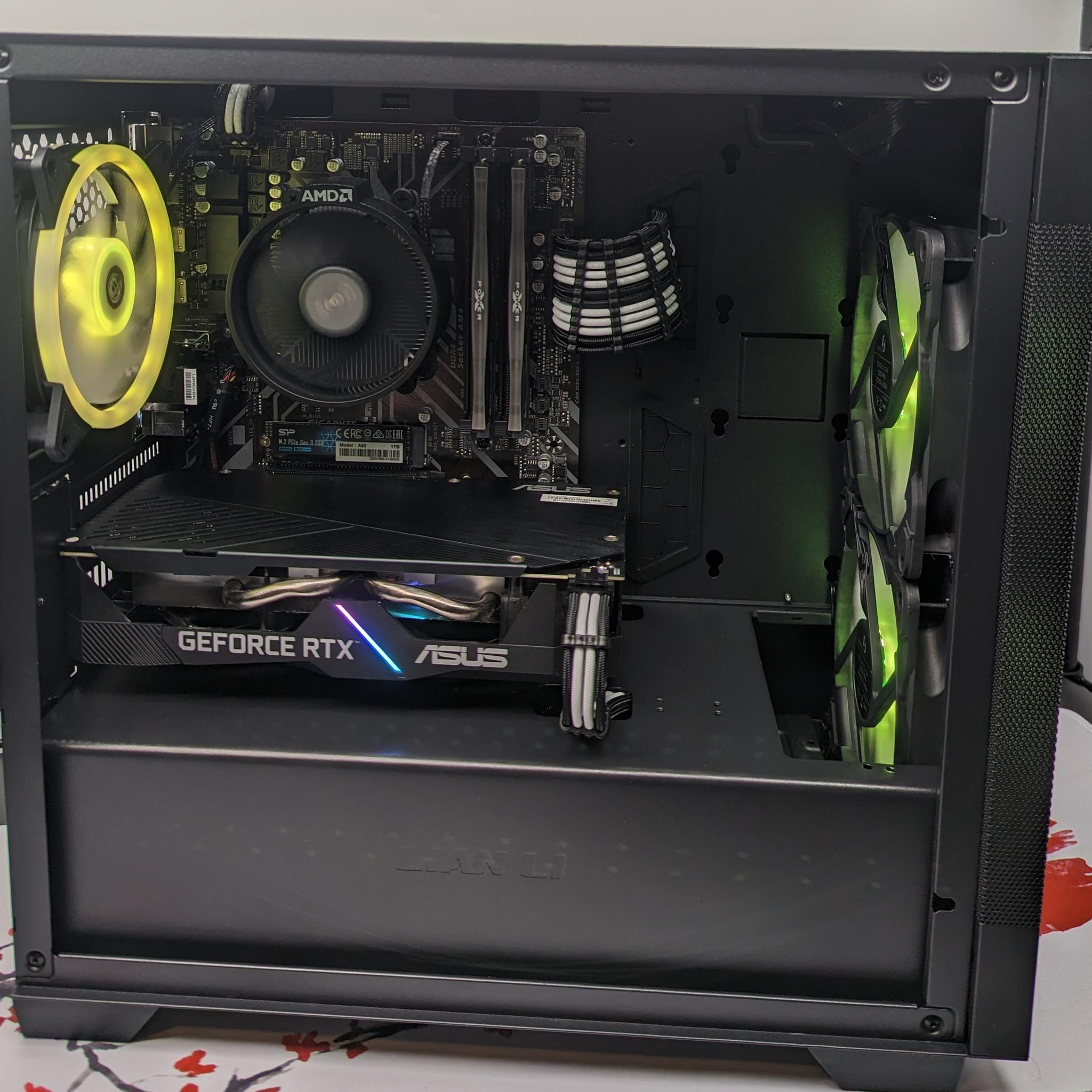 Custom Gaming PC "Mini Meshness" Ryzen 5 5600x/ 32GB DDR4/ 1TB SSD/ RTX 2060 6GB