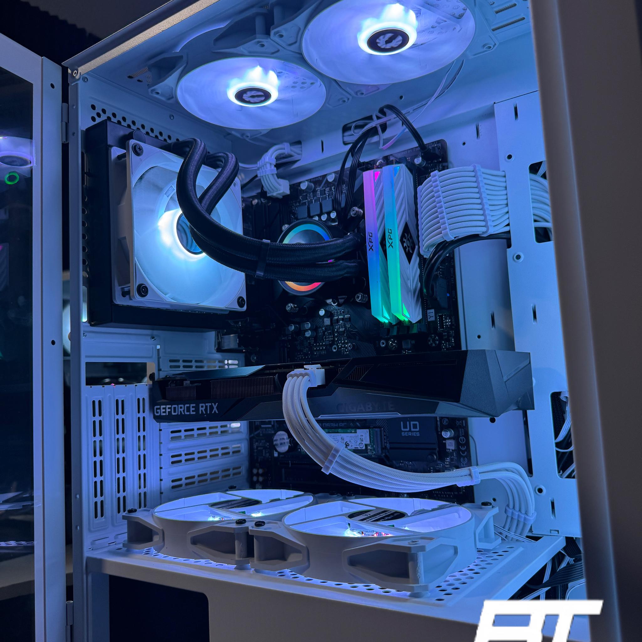 White RTX Gaming PC - i5 10400F - RTX 3060