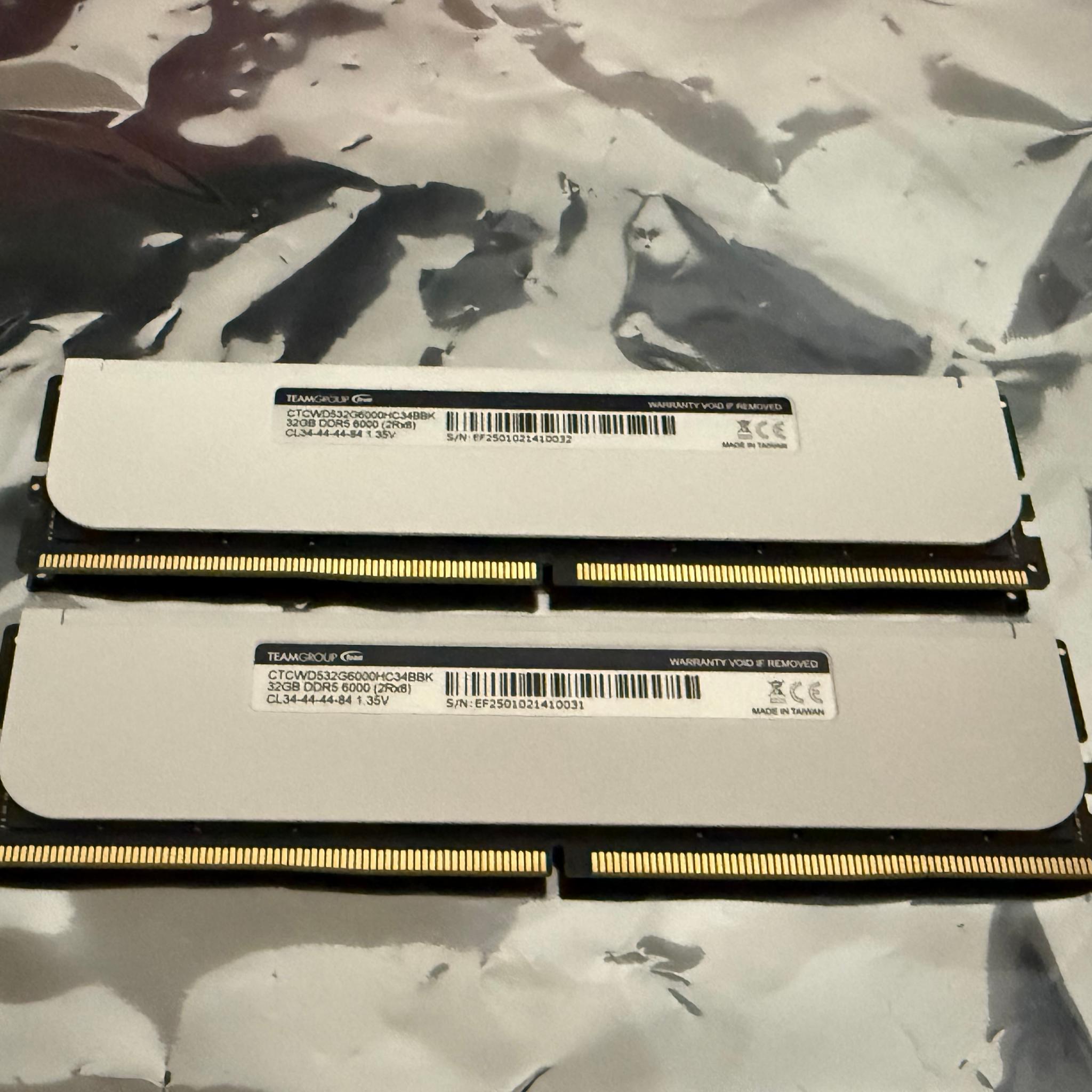 64GB DDR5 TeamGroup T Create | 6000 MTS