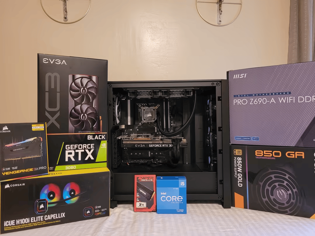 High End Production Build! i5-12600K; EVGA 3080 10GB