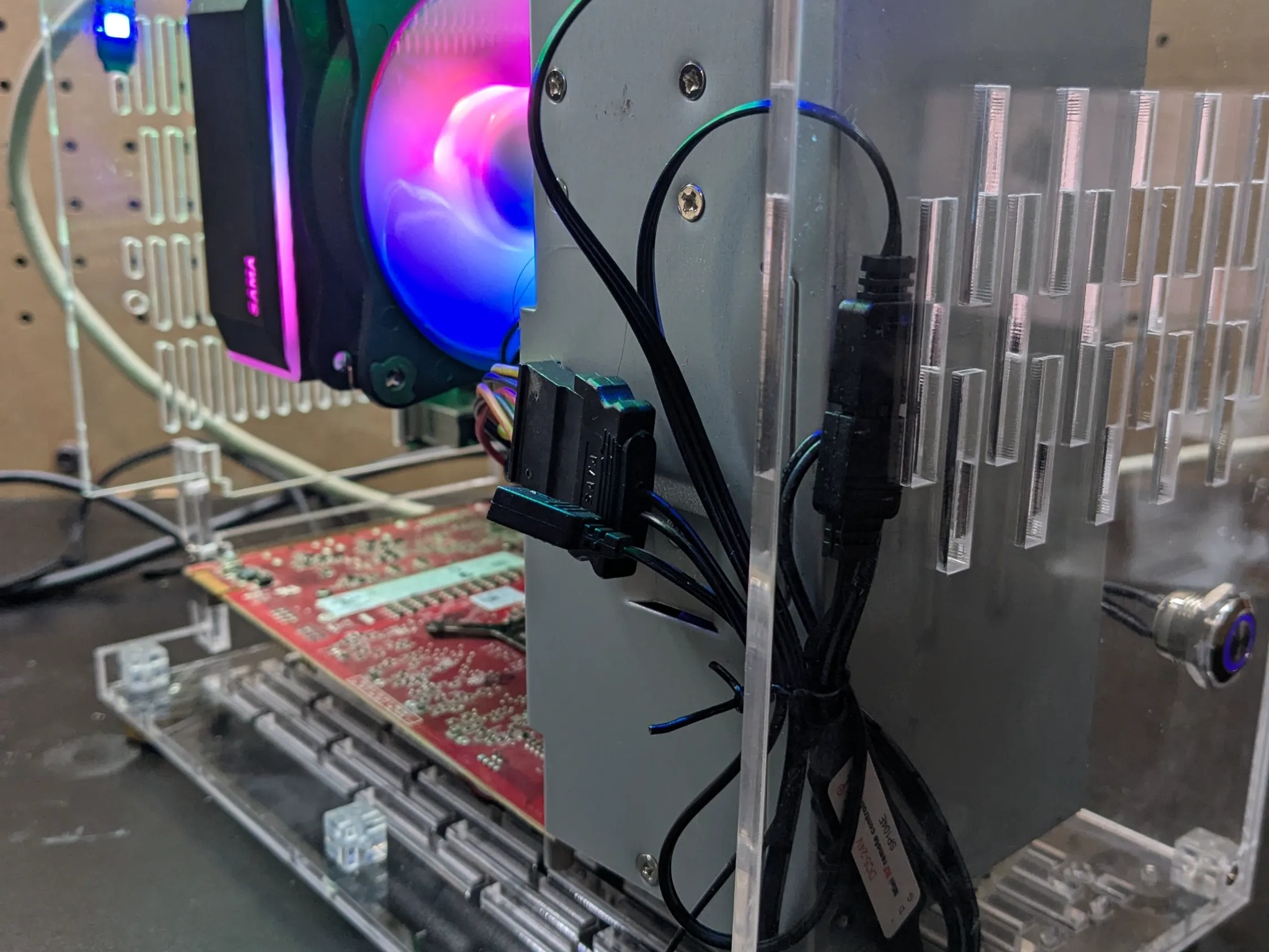 60 FPS Fortnite | 180 Day Warranty | See-Through Case, i5-3550S, 16GB RAM, 2GB GPU, 512GB SSD, Win10