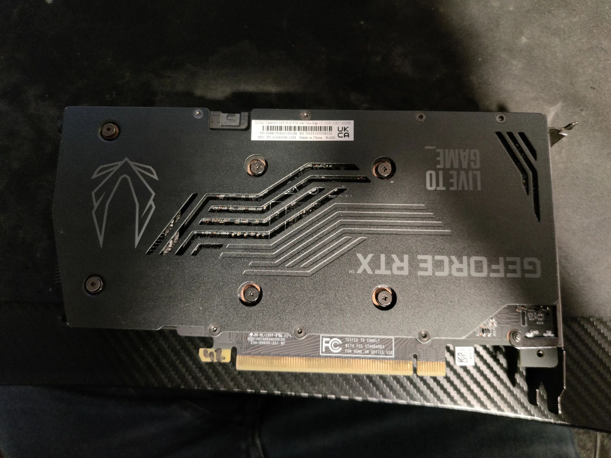 Zotac RTX 3060 Twin Edge OC 12GB