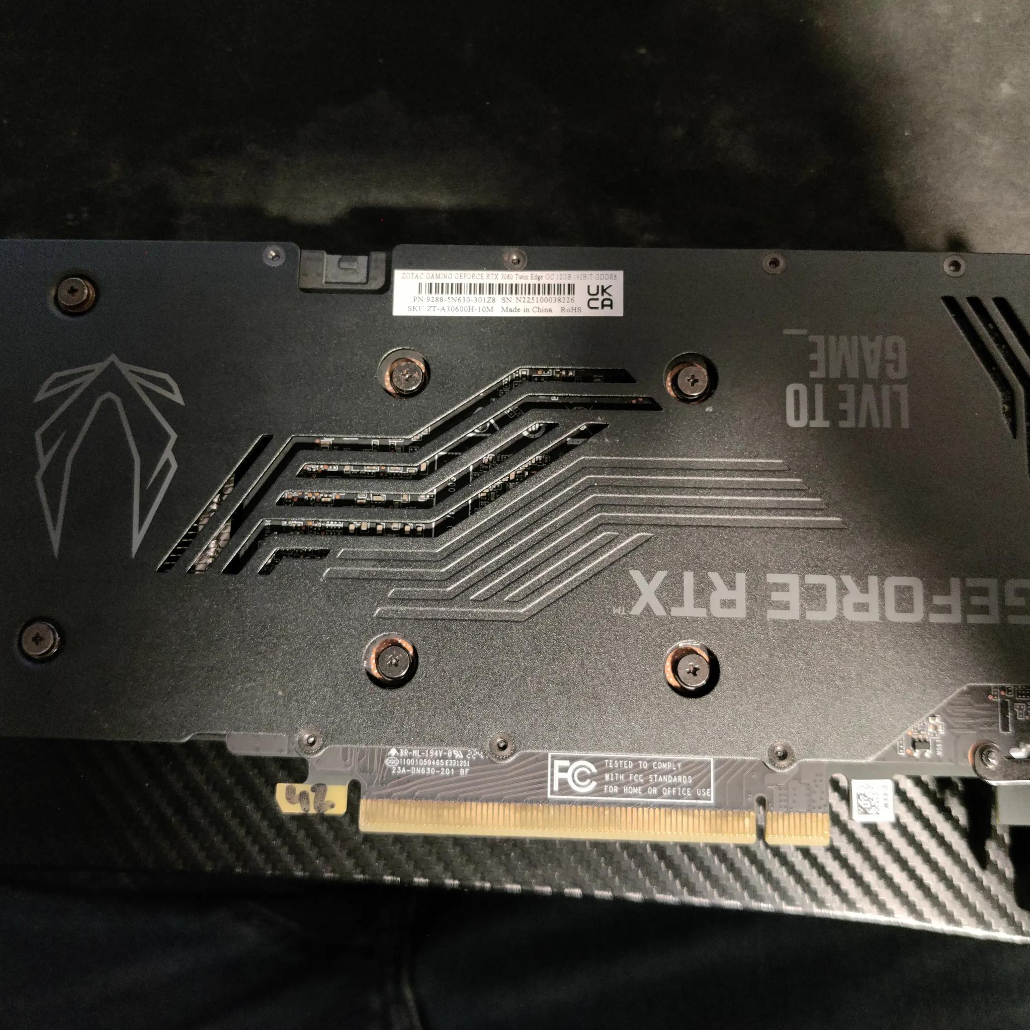 Zotac RTX 3060 Twin Edge OC 12GB