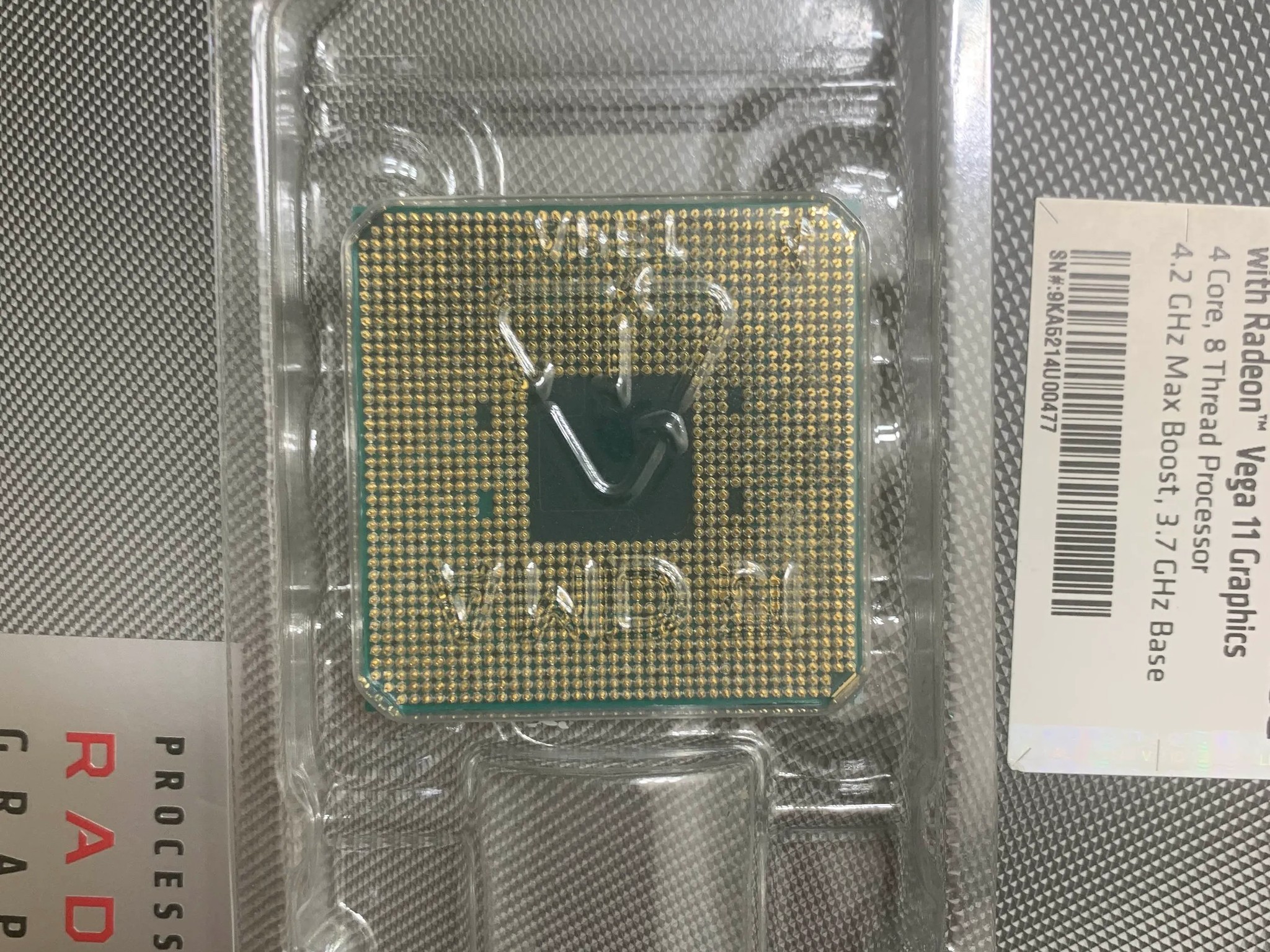 AMD Ryzen 5 3400G with cooler