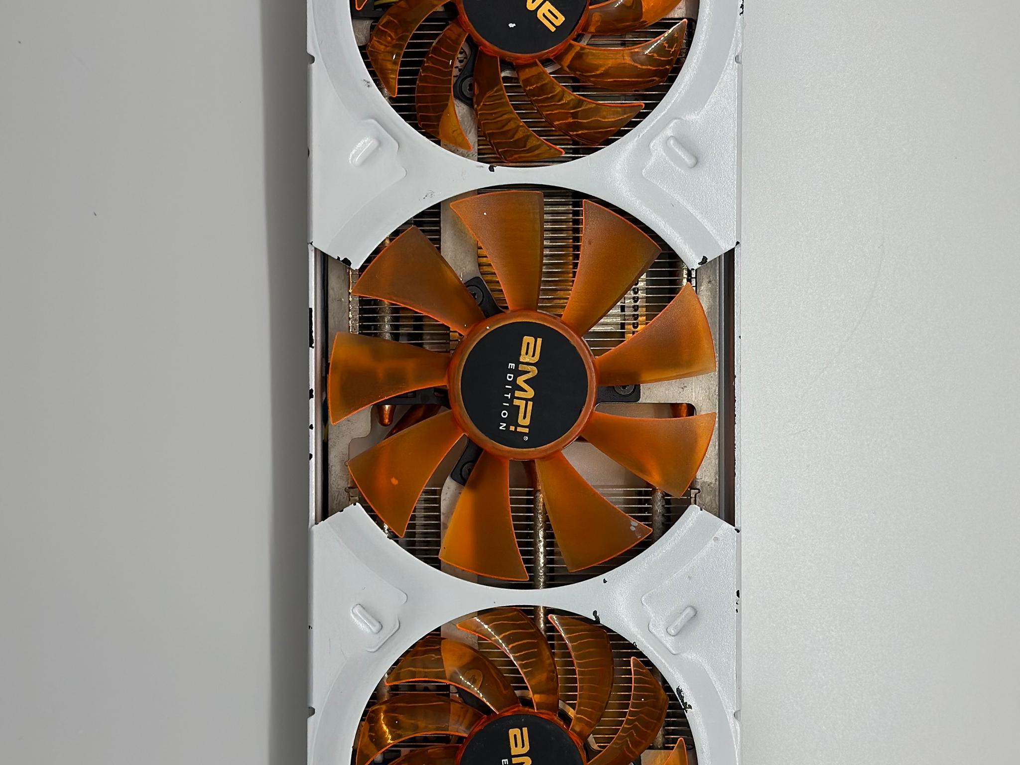 Painted GTX 780 Zotac amp Heatsink