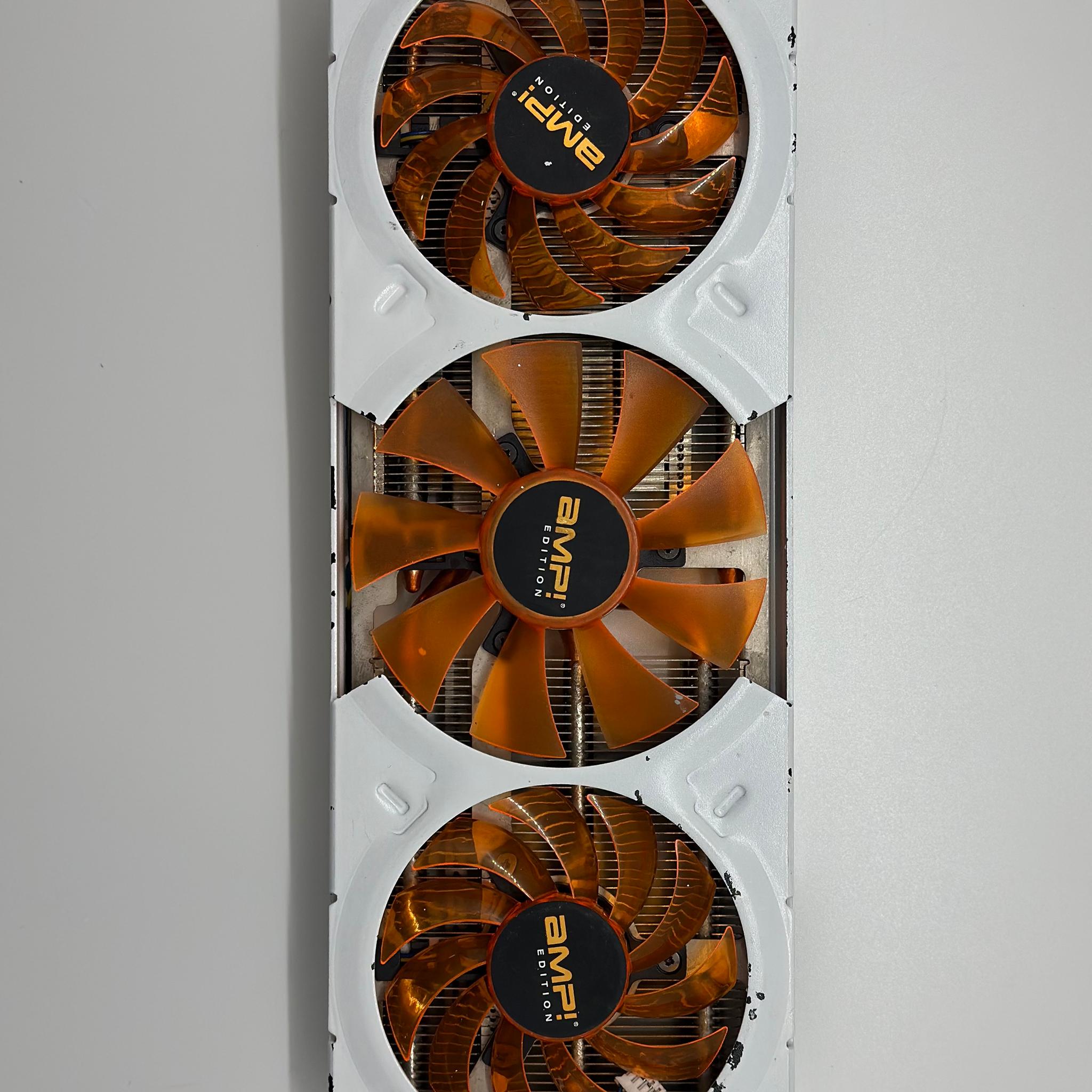 Painted GTX 780 Zotac amp Heatsink