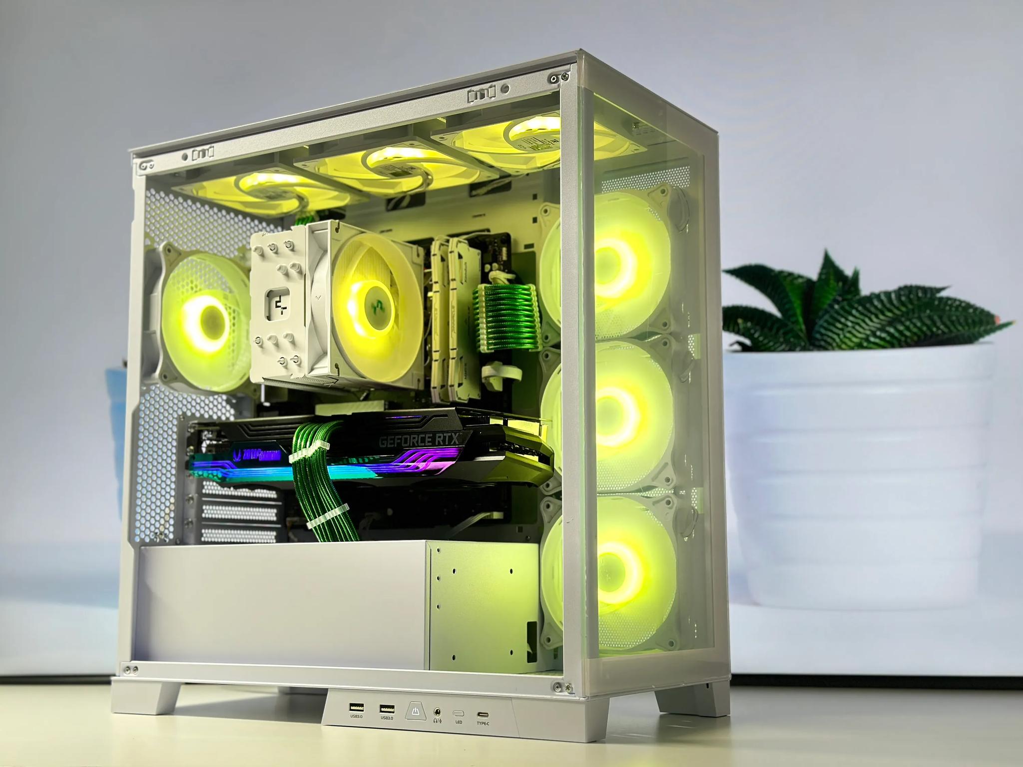 🖤💚❔The Riddler- NVidia RTX 3070 Ti-AMD Ryzen 7 5700G 8-Core-32GB DDR4-1TB NVME