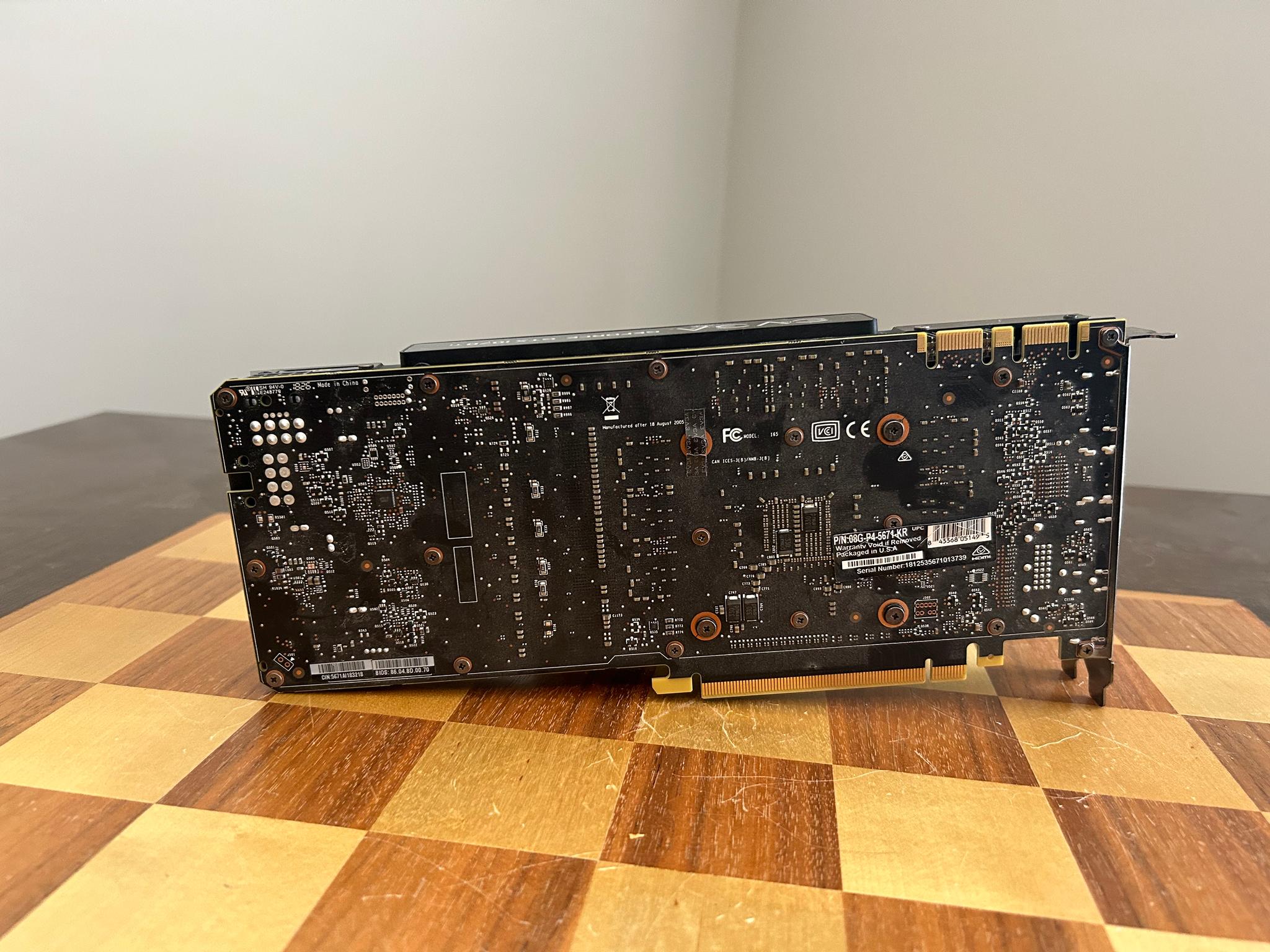 EVGA GTX 1070Ti 
