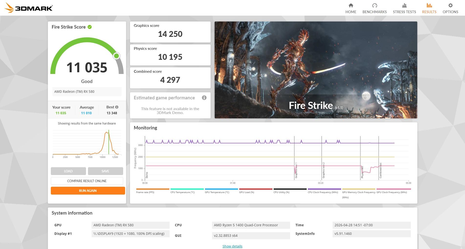 Budget Gaming Powerhouse! Ryzen 5 1400, RX 580 8GB, 8GB Ram