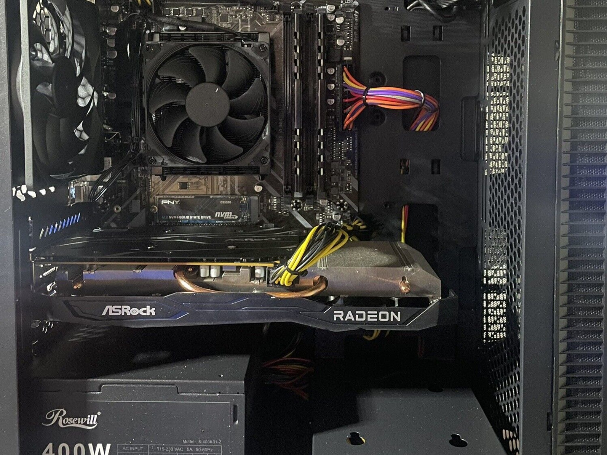 1080p Fortnite CoD Minecraft Overwatch Gaming PC AMD Ryzen 5 5600 (w/ Noctua Cooler) Radeon RX6600