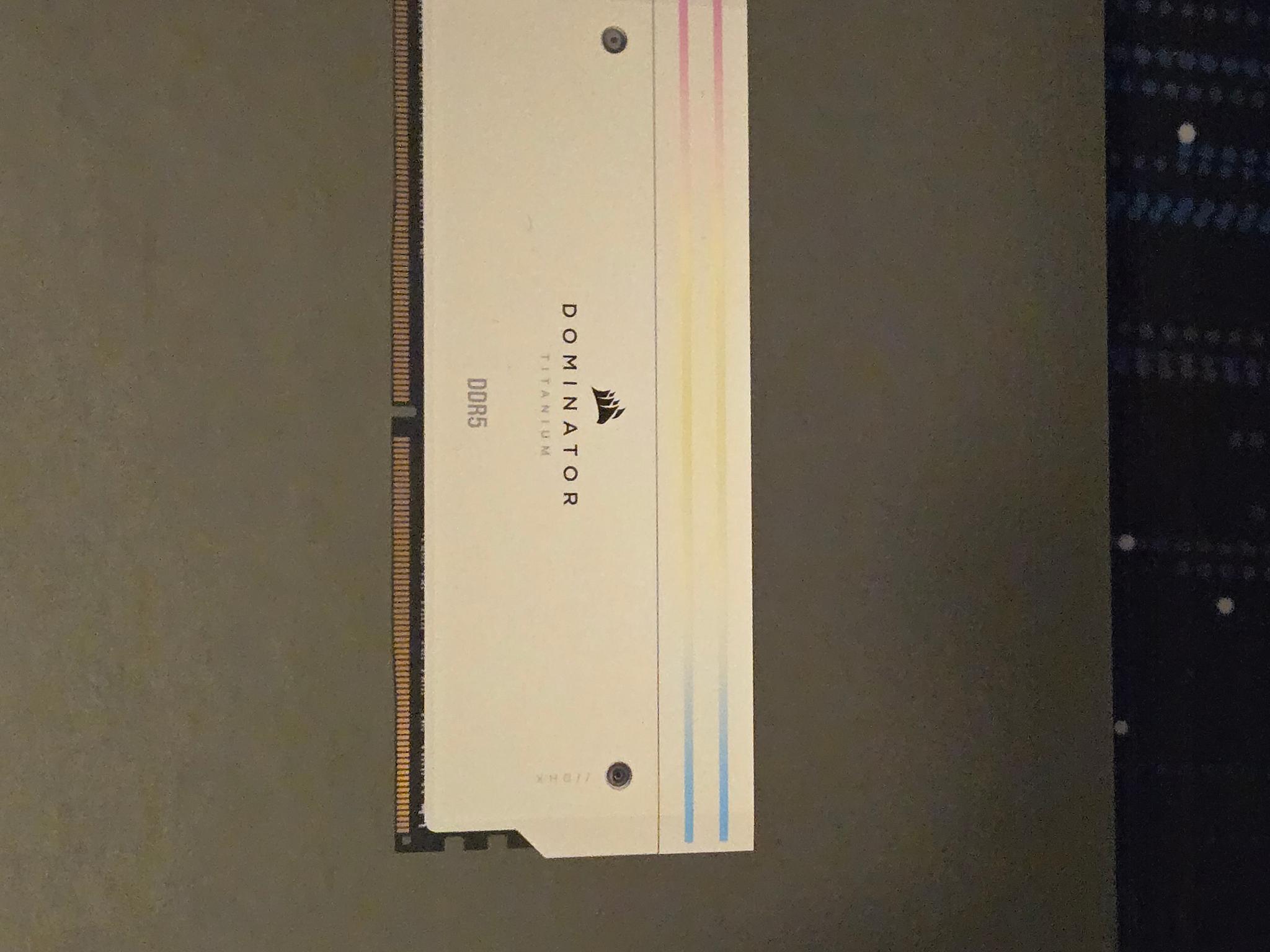 Corsair Dominator Titanium DDR5 32GB (2x16) 6600Mhz 32-39-39-76