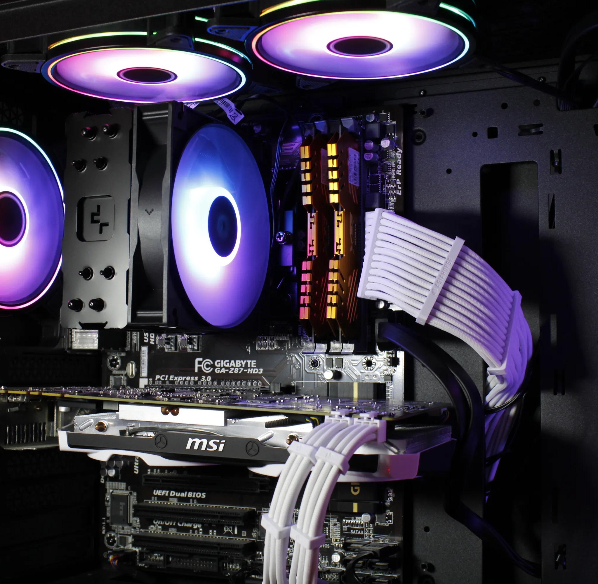Budget RGB 1080p Gaming PC