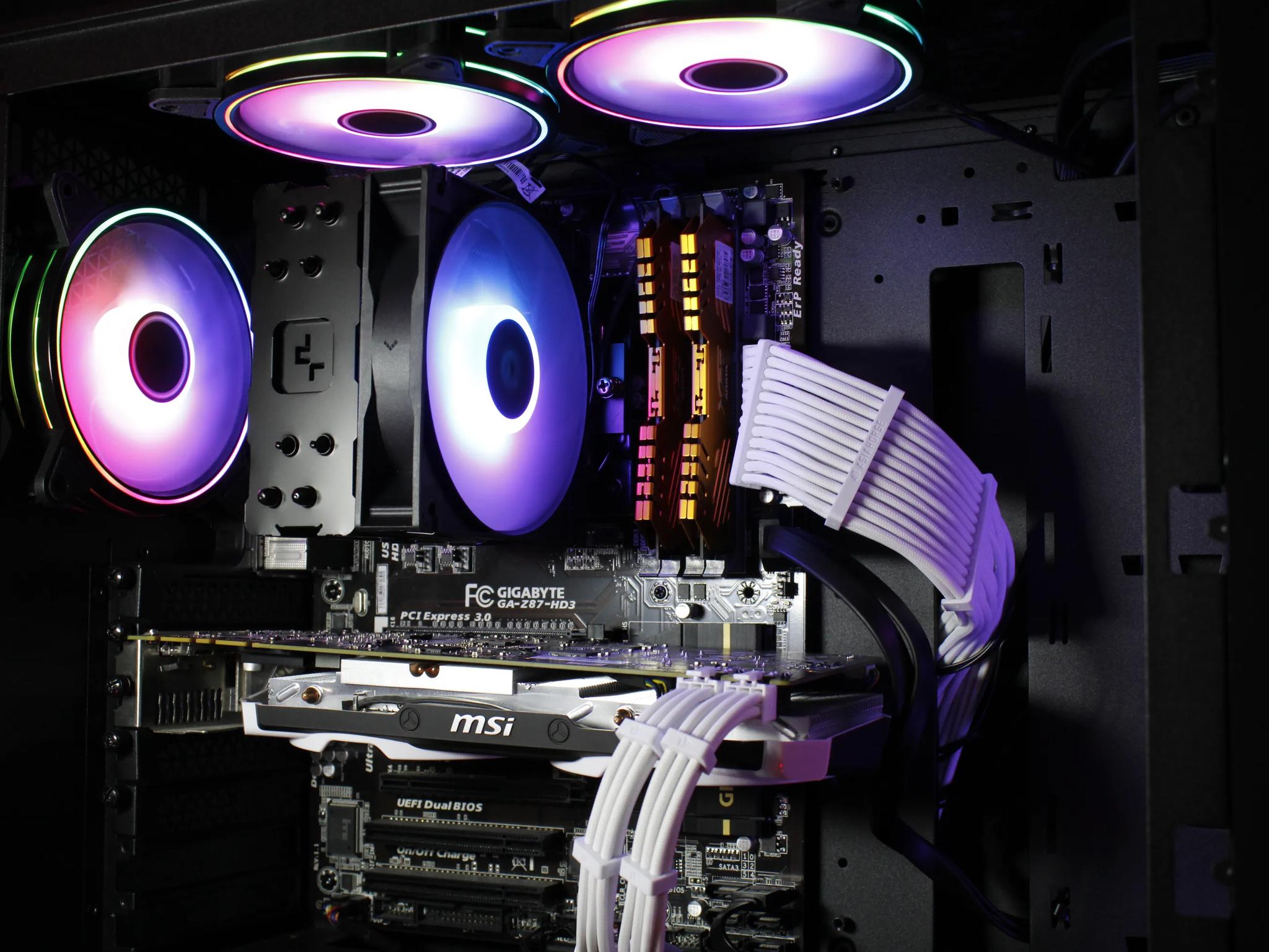 Budget RGB 1080p Gaming PC