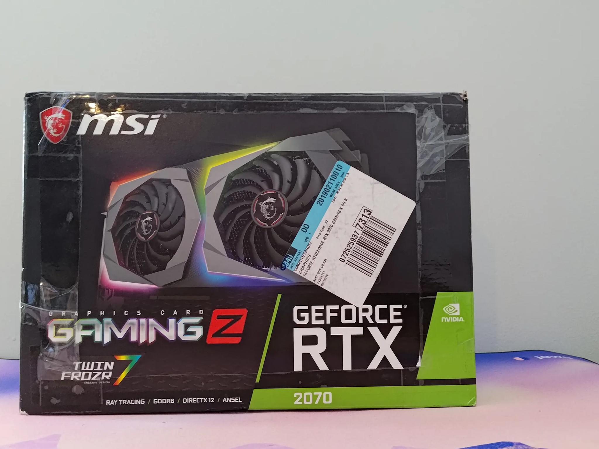 MSI RTX 2070 Gaming Z