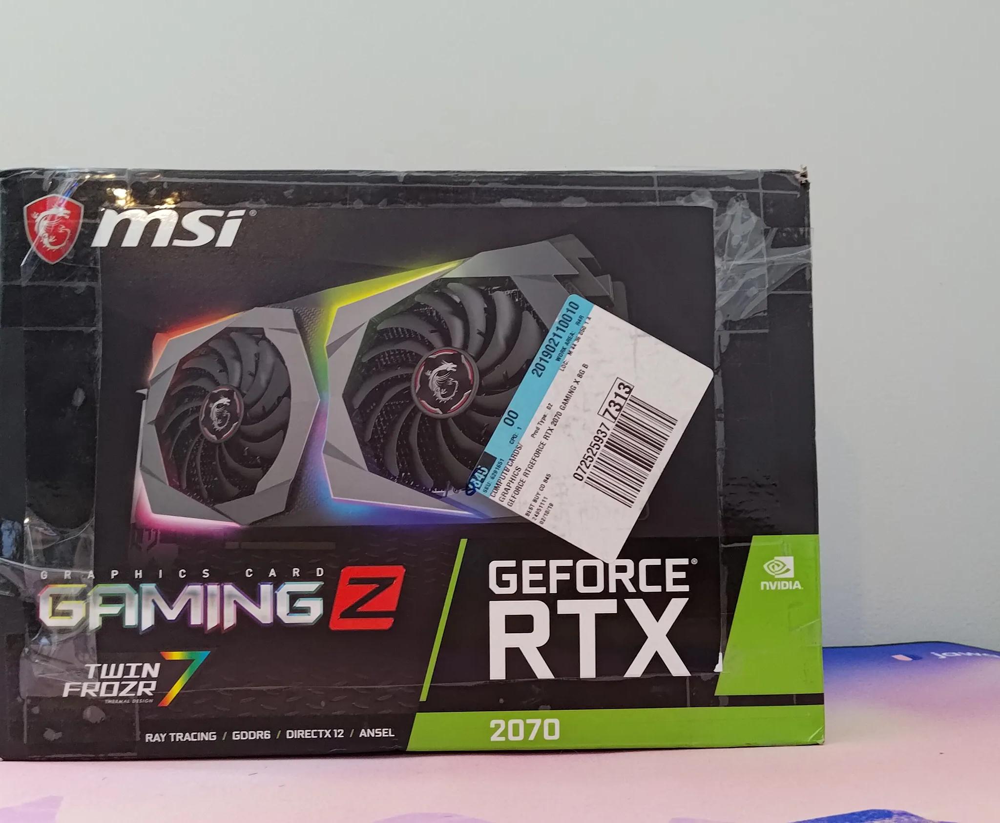 MSI RTX 2070 Gaming Z