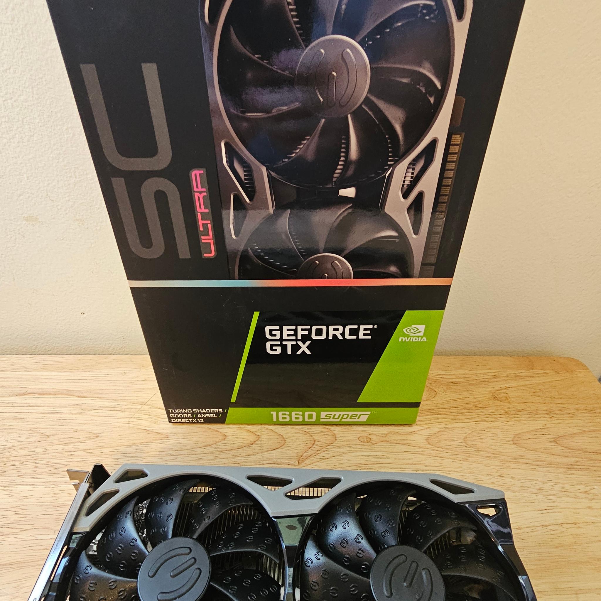 EVGA GeForce GTX 1660 SUPER SC ULTRA GAMING