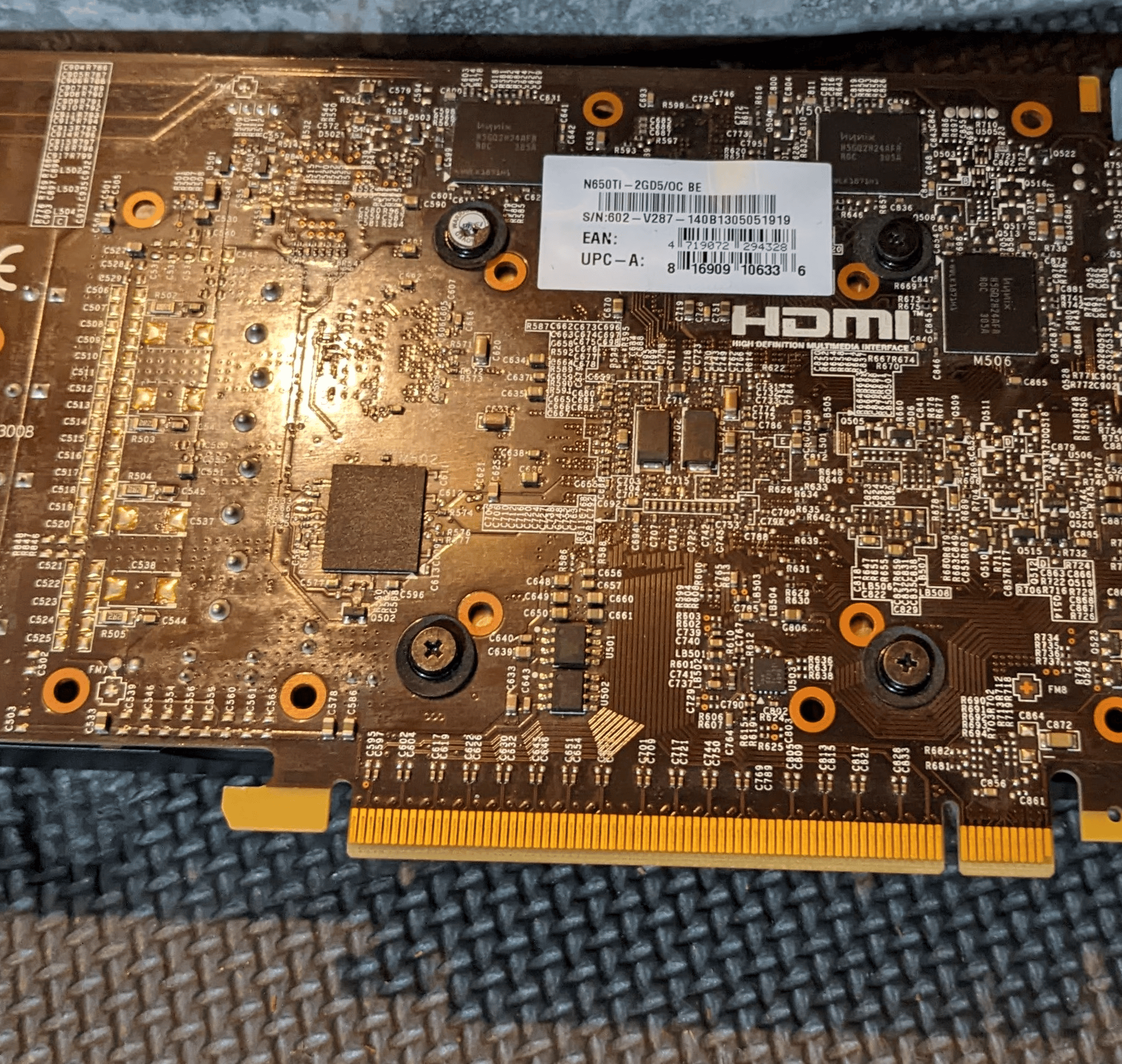 MSI Nvidia GeForce GTX 650 Ti 2 GB GDDR5 PCI Express x16 Desktop Video Card -Good Condition