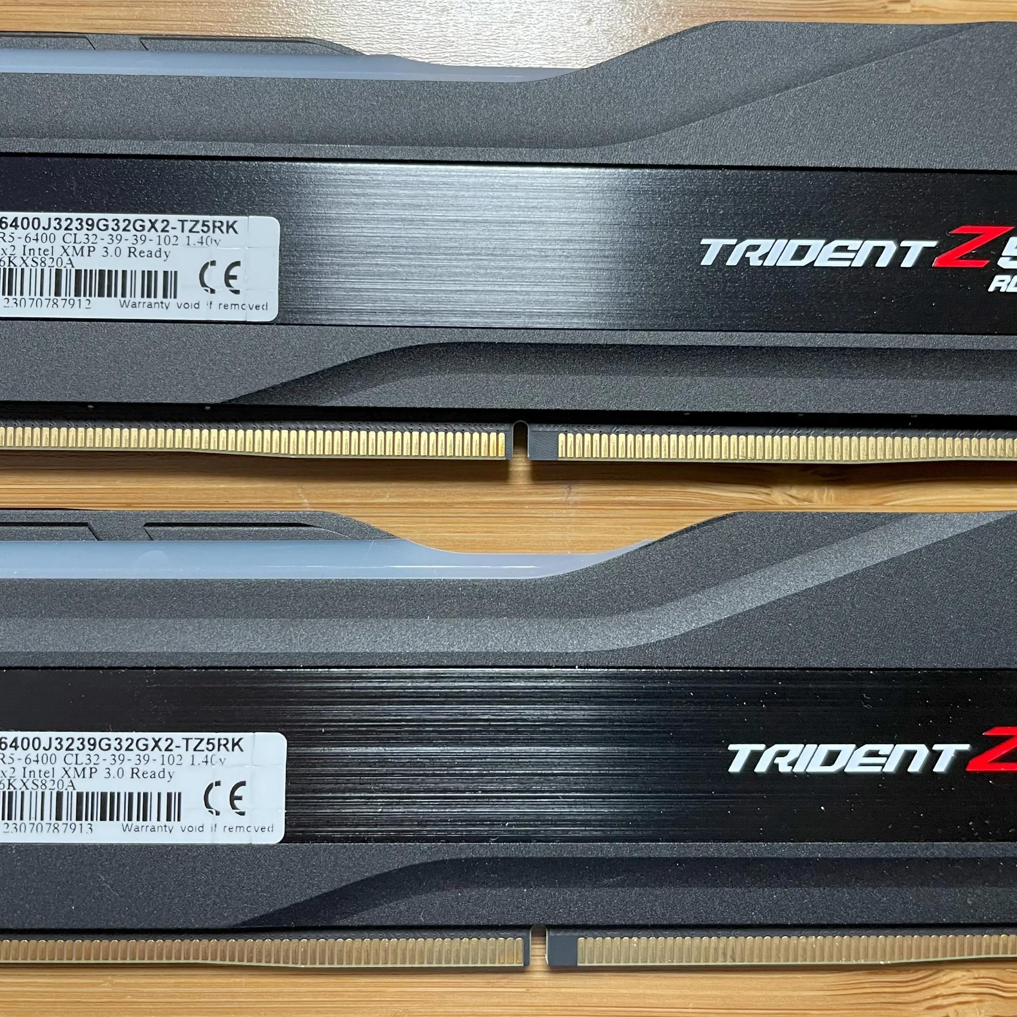 G.SKILL Trident Z5 RGB Series (Intel XMP 3.0) DDR5 RAM 64GB (2x32GB)