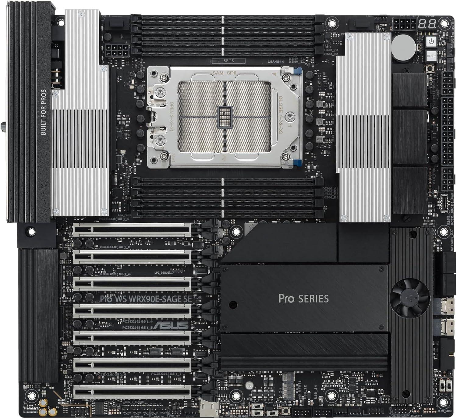 ASUS PRO WS WRX90E-SAGE SE AMD Threadripper Motherboard