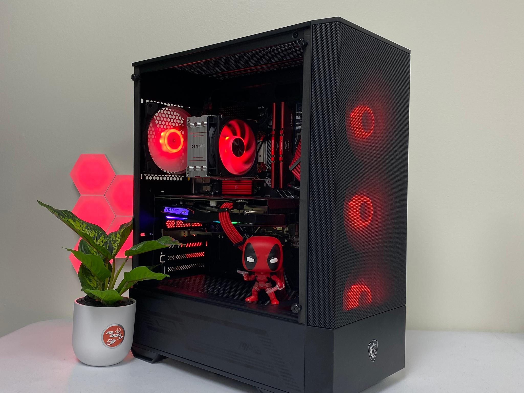Labor Day Deal !!!💪 Crimson Shadow Gaming PC🎮 - i5-12400F / 16GB RAM / 1TB /GTX 1660