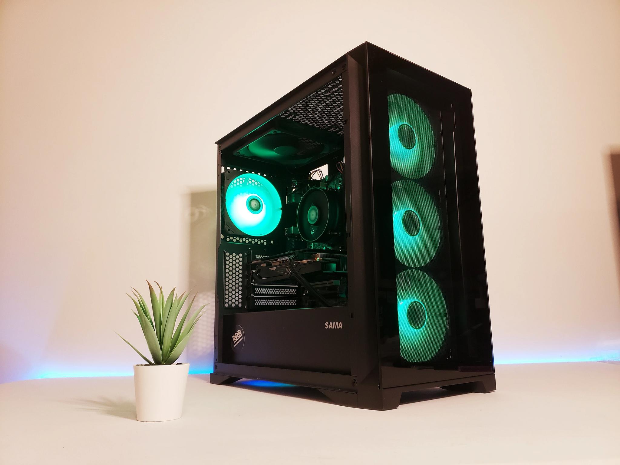 Budget Gaming PC | ⚙️RX570 | Changeable RGB Lighting ✨ |