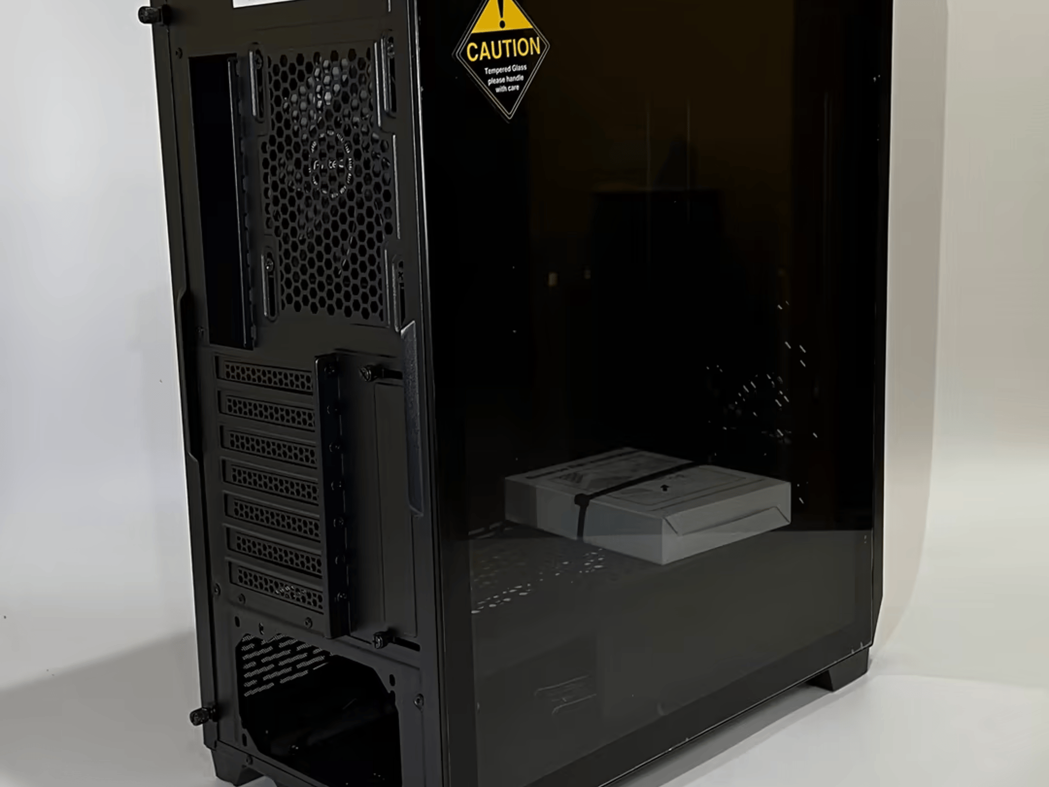 Antec Dark Phantom DP502 FLUX, Mid Tower ATX Gaming Case, Tempered Glass Side Panel