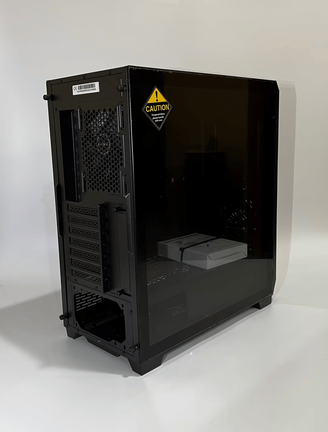 Antec Dark Phantom DP502 FLUX, Mid Tower ATX Gaming Case, Tempered Glass Side Panel