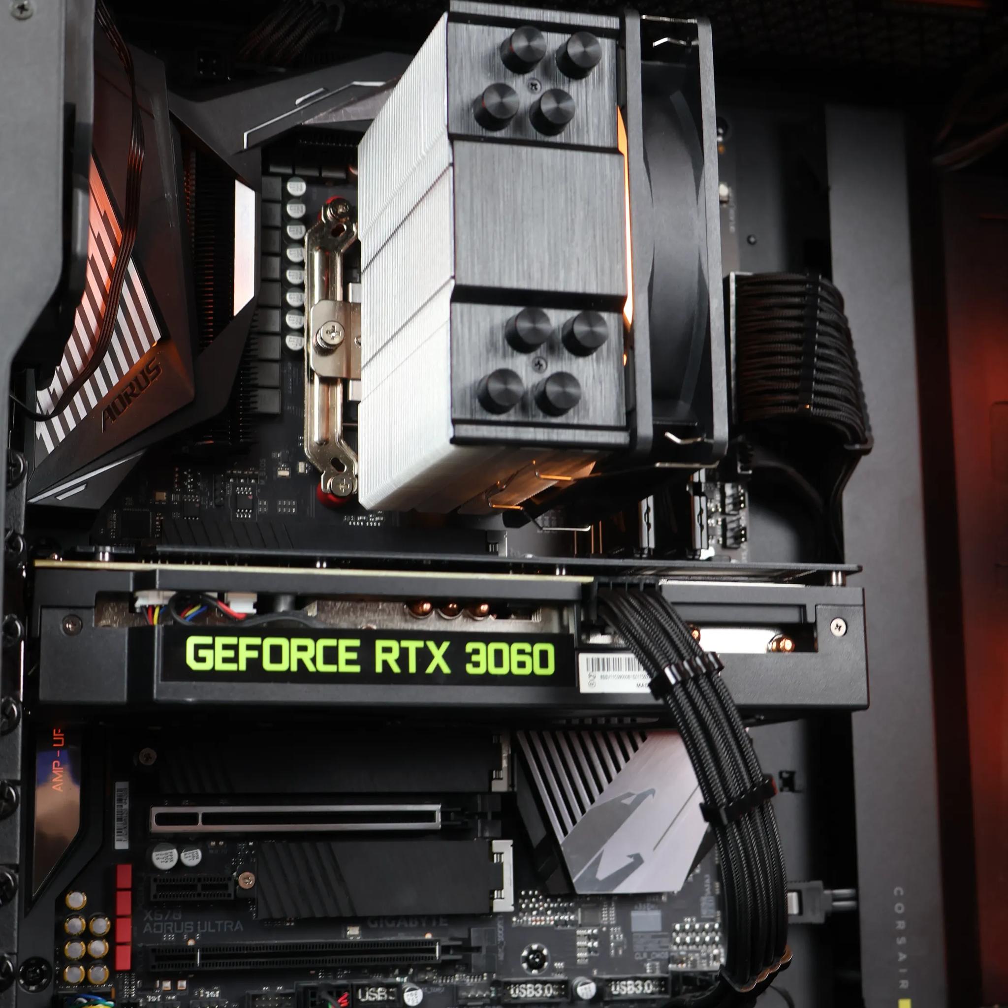 ⚫ Ryzen 5 3600X/RTX 3060 12GB Gaming/Streaming PC ⚫