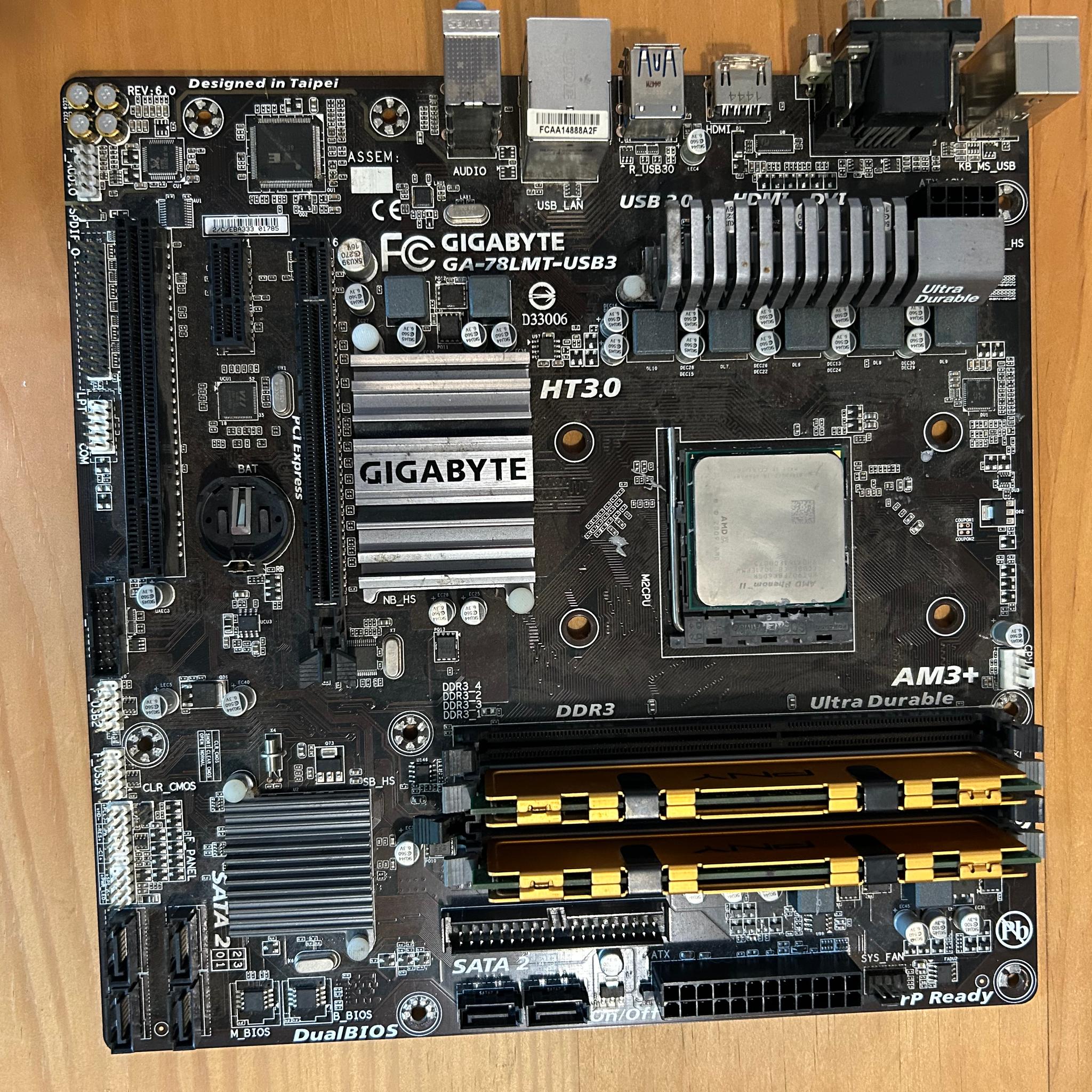 GPU, Motherboard, CPU, RAM, HDD Bundle!!! with windows 10 and cpu cooler
