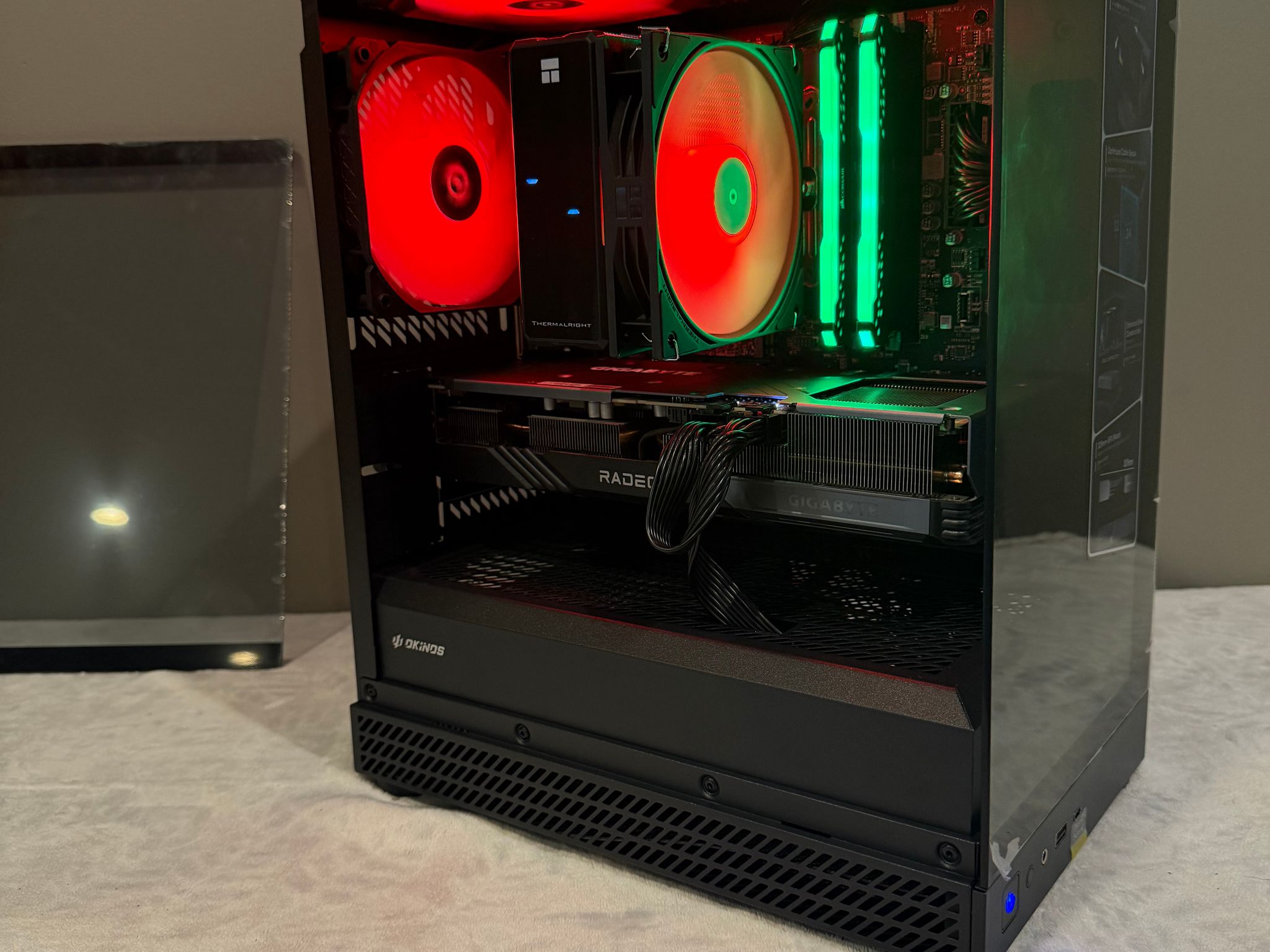Radeon RX 7600 XT Custom Gaming PC - Ryzen 5 5500, 32GB RAM