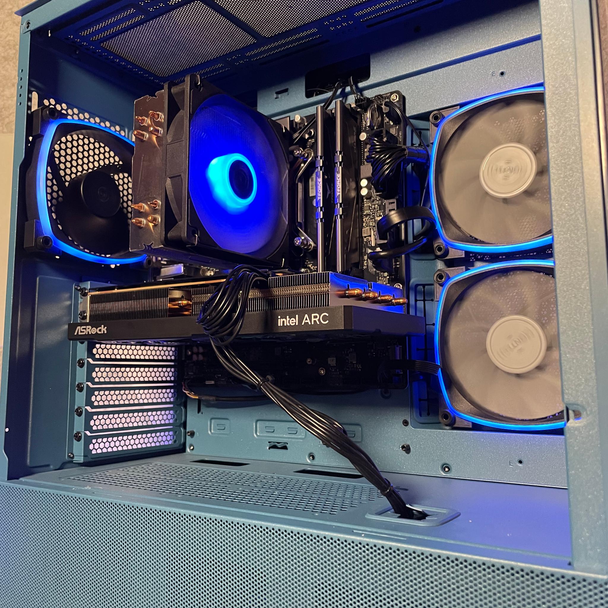 🔵 i5 12400F | Intel Arc A750 | WIFI | 500GB SSD | 16GB Ram | Windows 11 🔵