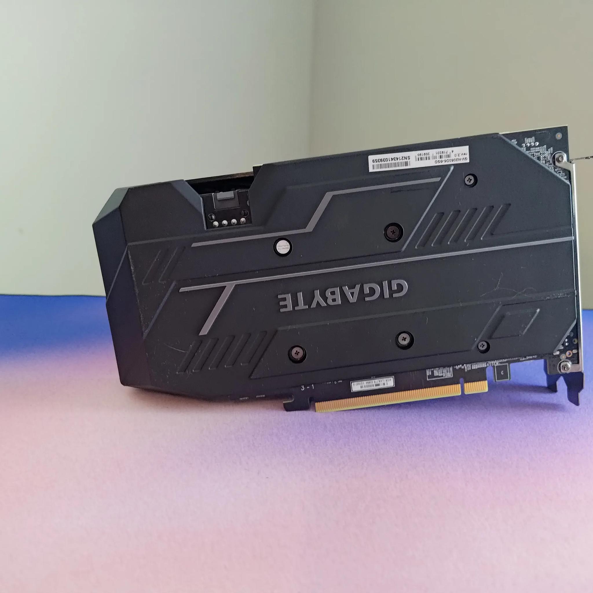 Gigabyte RTX 2060 6GB Graphics Card