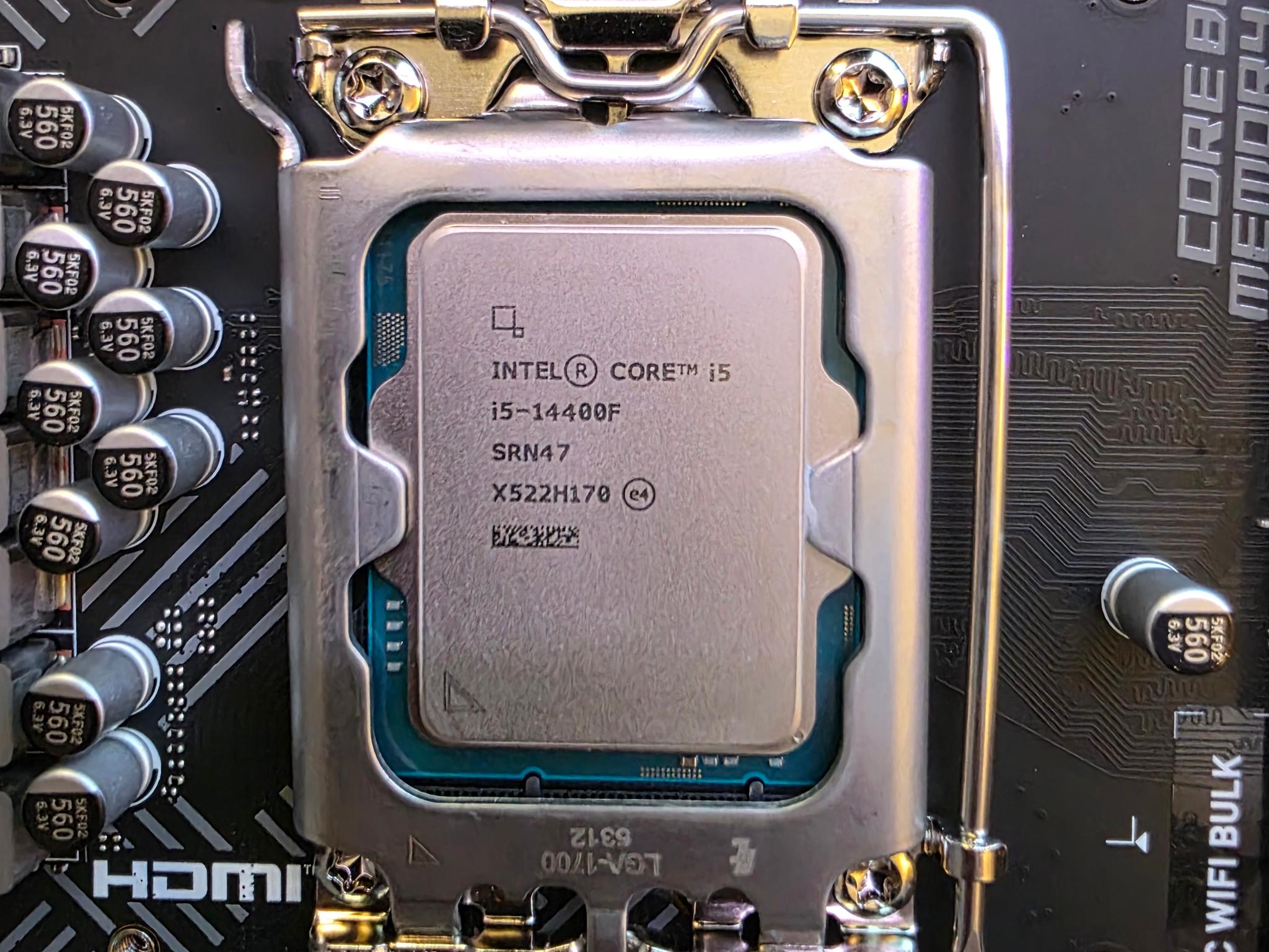 Intel i5-14400F + Msi B760M VC WIFI + cpu cooler
